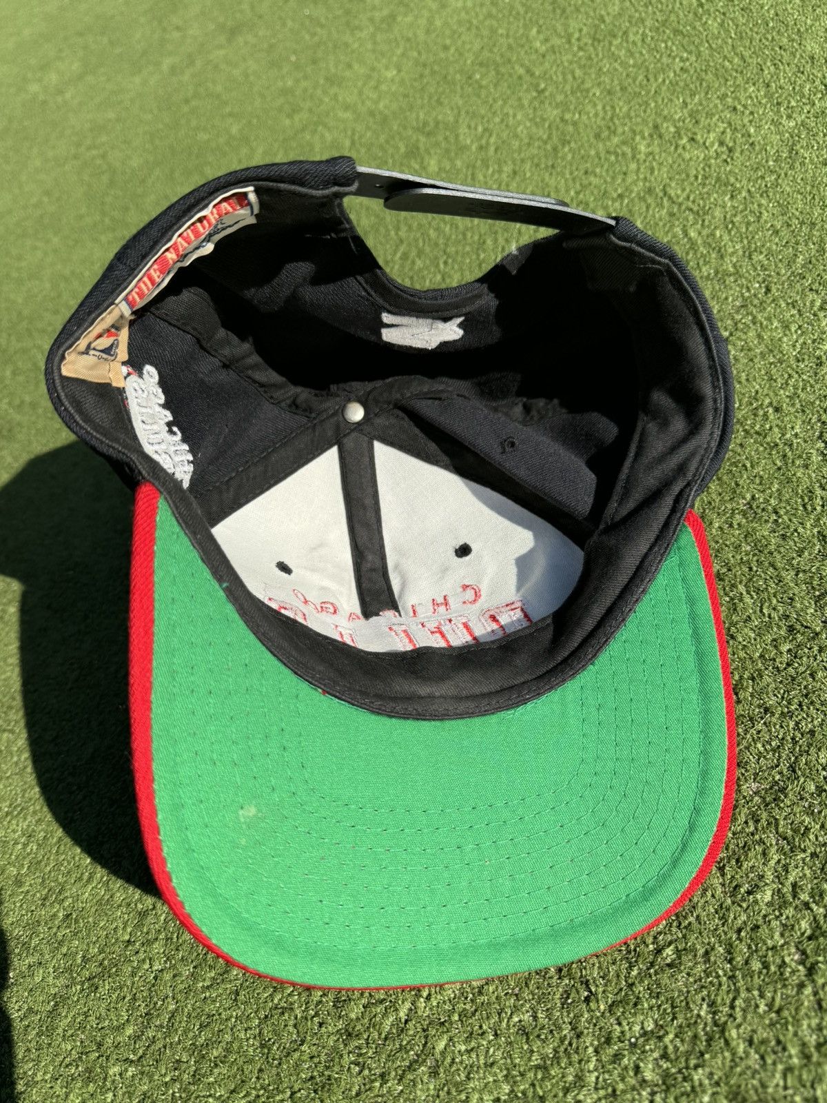 NBA × Starter 1990’s Vintage Starter Chicago Bulls Arch Snapback Size ONE SIZE - 7 Thumbnail