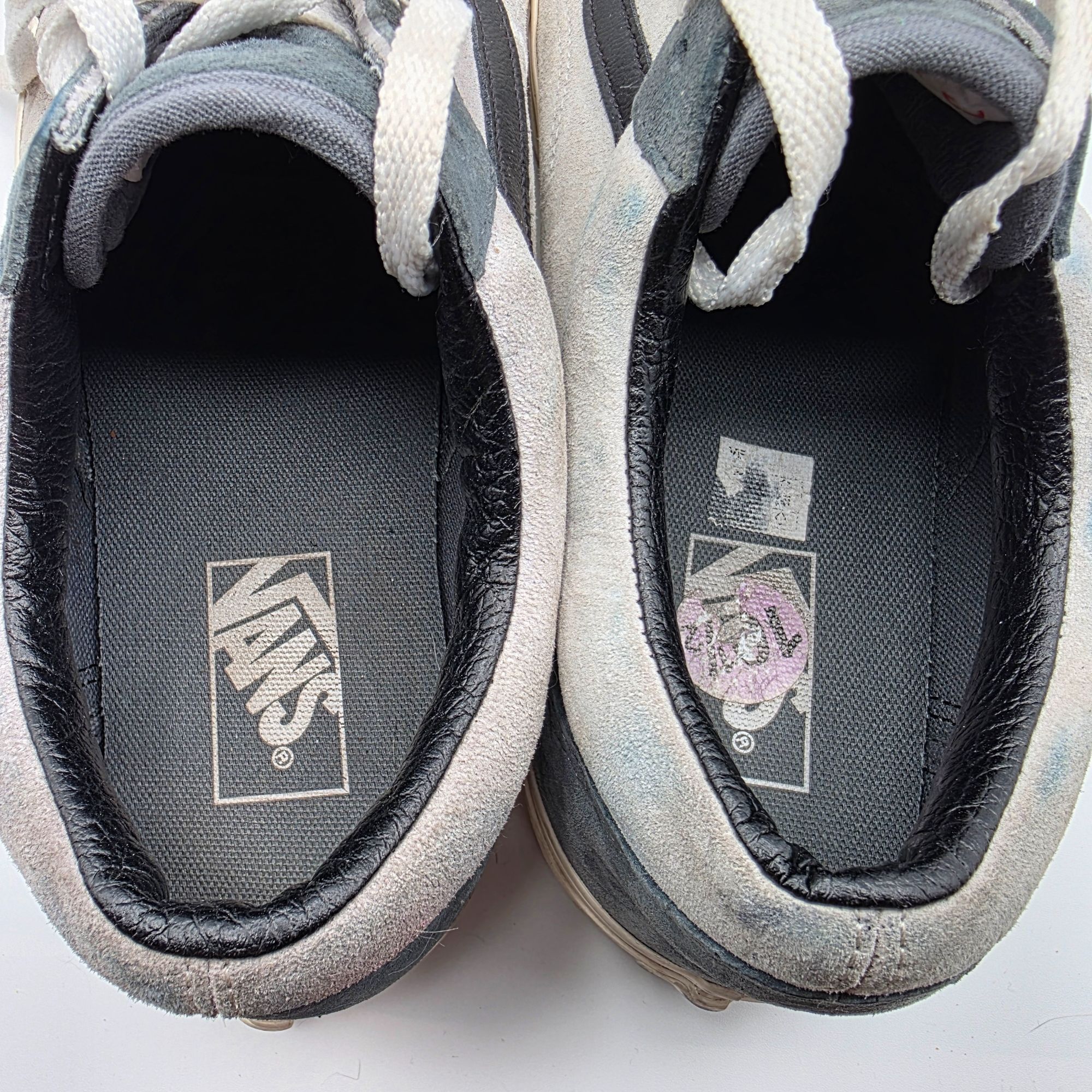 Vans VANS Old Skool Low Pig Suede Mens Size 10.5 Gray Utility Tur Size US 10.5 / EU 43-44 - 6 Thumbnail