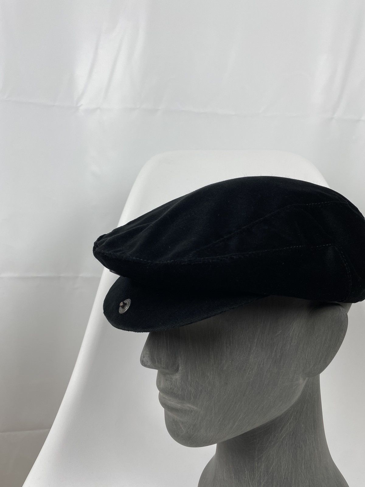 Cortigiani Cortigiani Velour Cap Flat Hat Driver Cotton size M Italy Size ONE SIZE - 7 Thumbnail