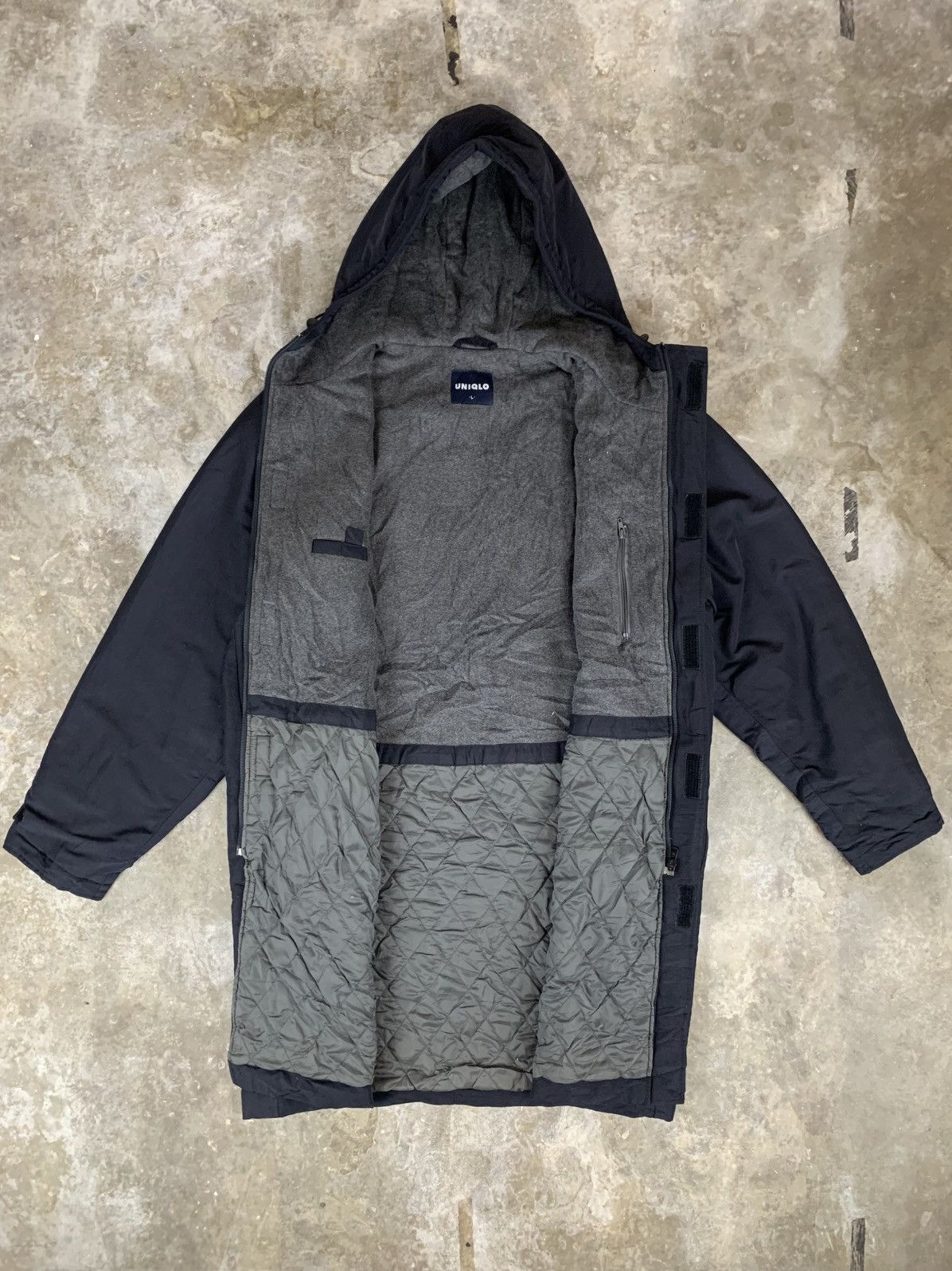 Japanese Brand × Uniqlo × Vintage Uniqlo Long Jacket Size US L / EU 52-54 / 3 - 9 Thumbnail