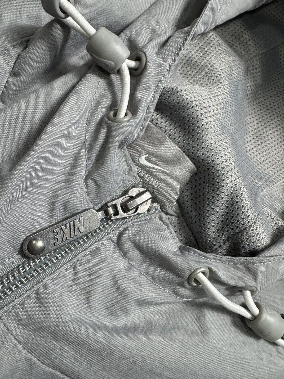 Nike Nike Vintage Anorak Nylon Jacket Swoosh Drill Hype Y2K Size US L / EU 52-54 / 3 - 8 Thumbnail