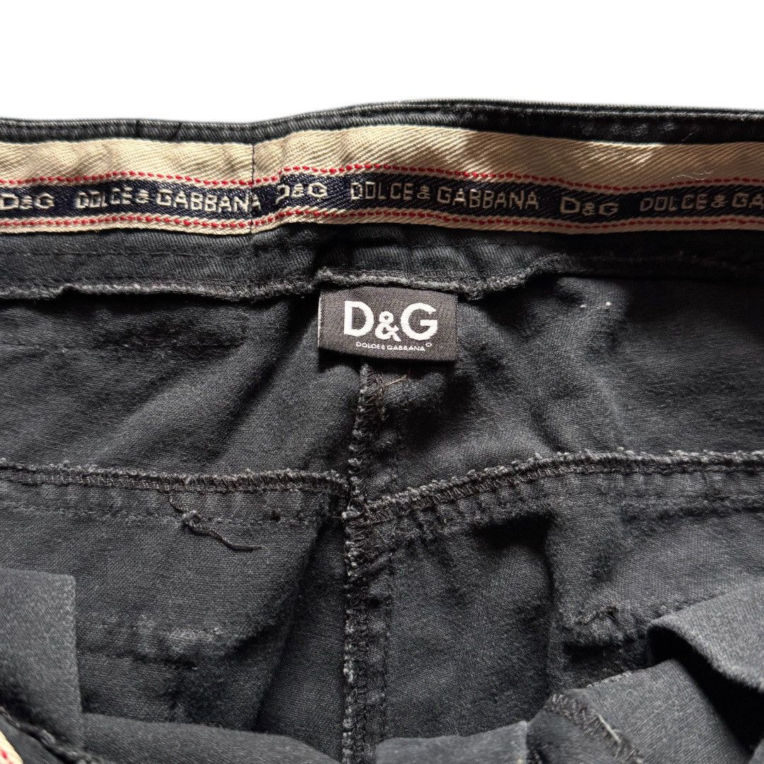 Dolce & Gabbana Dolce & Gabbana Military Bondage Flared Cargo Pants Size US 34 / EU 50 - 9 Thumbnail