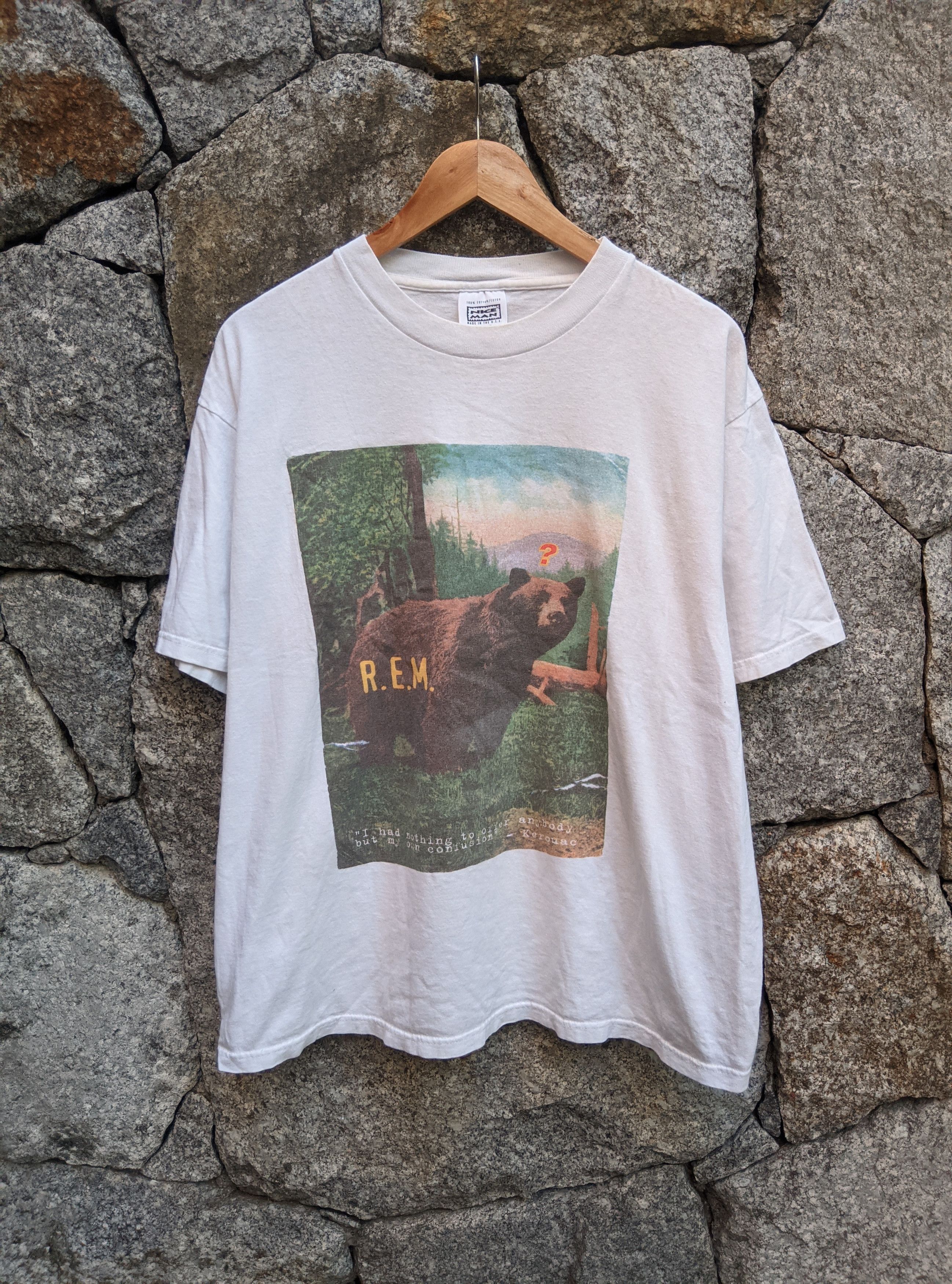 Band Tees Vintage 1995 rem monster alt rock t shirt Size US XL / EU 56 / 4 - 1 Thumbnail