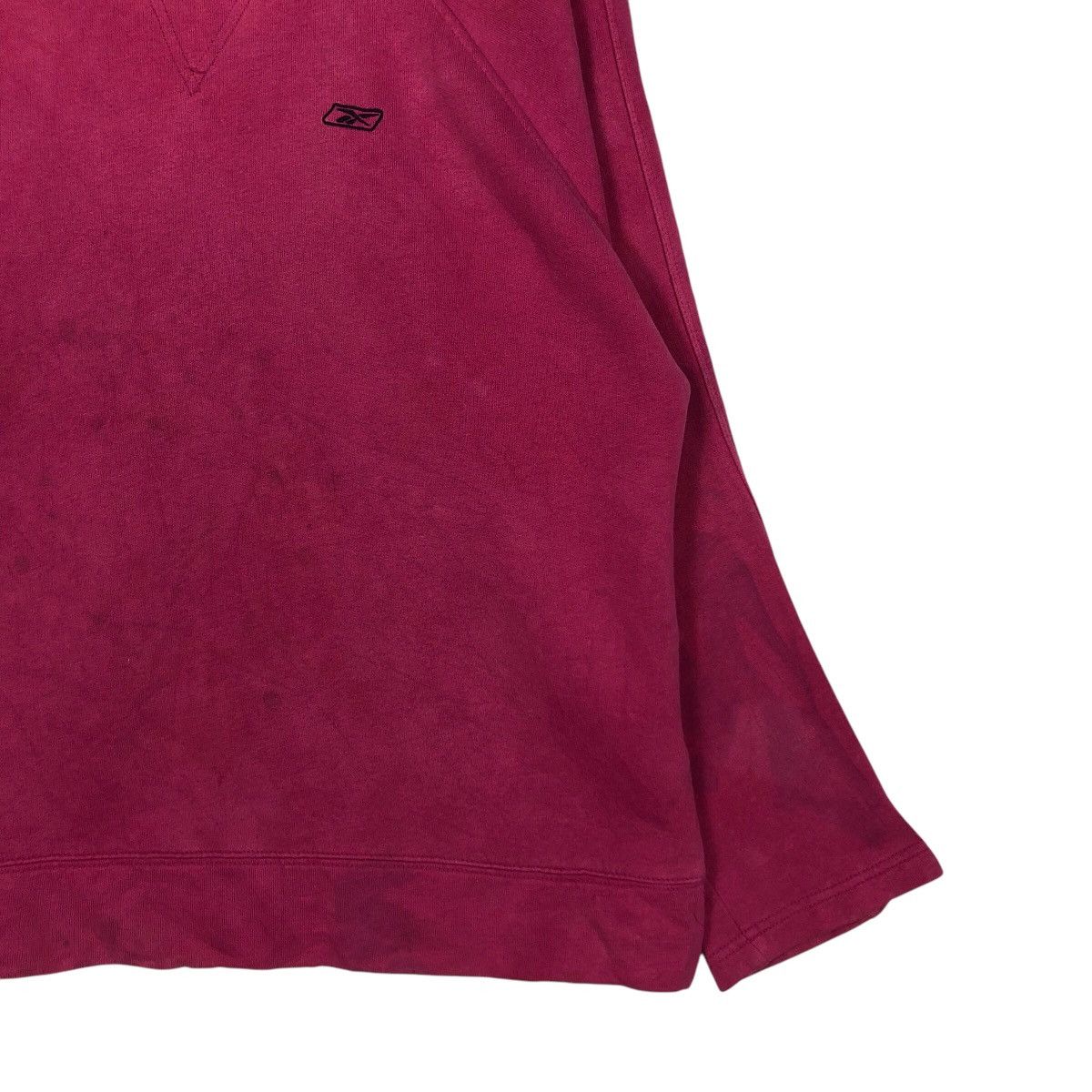Japanese Brand 📌Vintage Sweatshirt Cropped Design Reebok Rich Pink Size US L / EU 52-54 / 3 - 6 Thumbnail