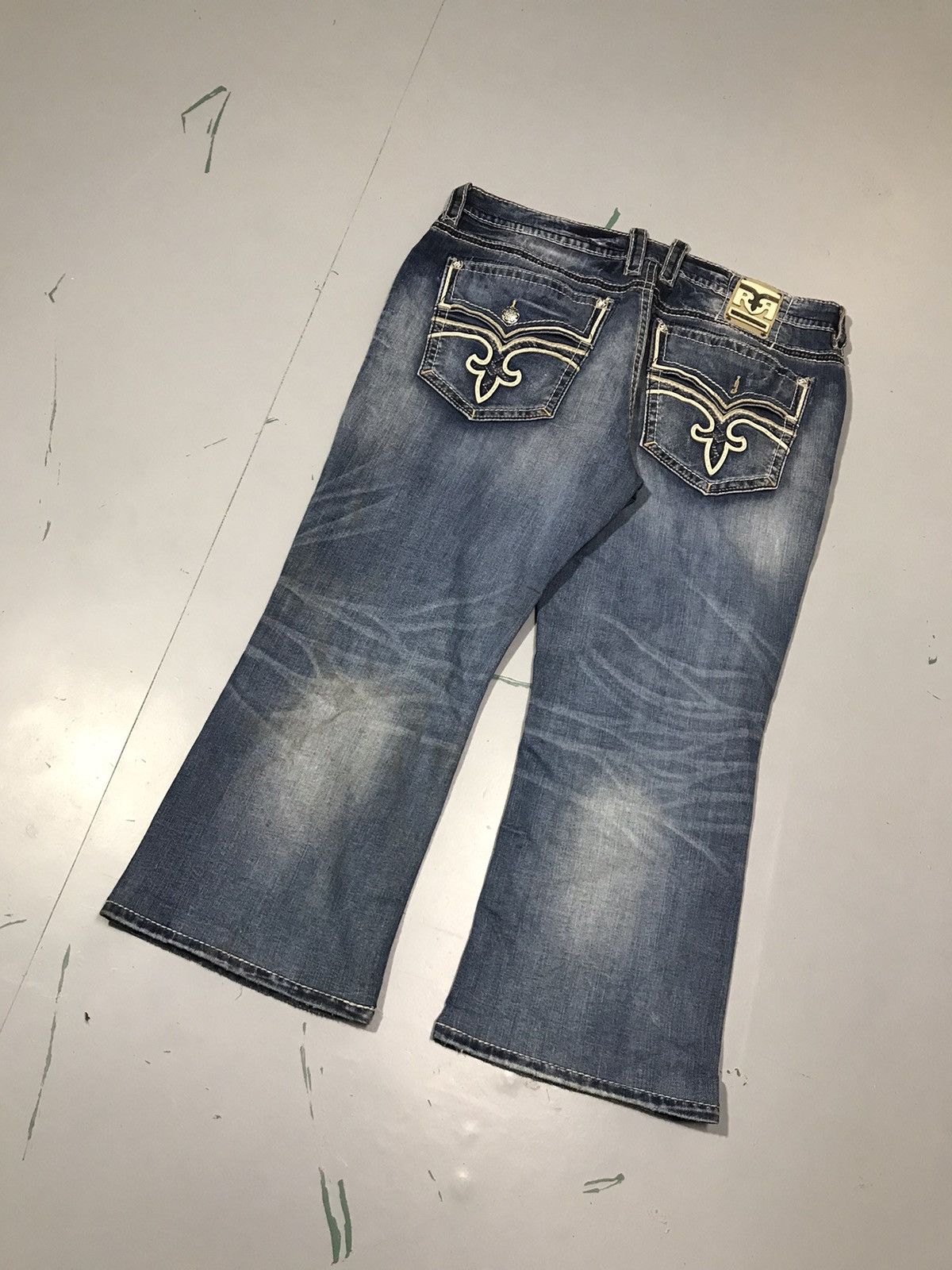 Rock Revival Vintage rock revival embroidered denim Size US 44 / EU 60 - 9 Thumbnail