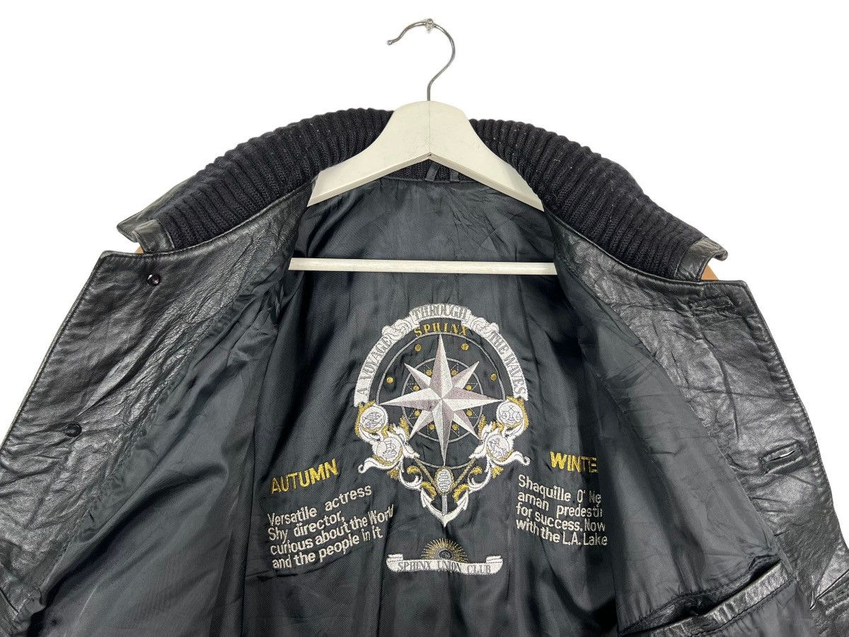 Japanese Brand 🔥 SPHINK HYBRID LEATHER JACKET Size US M / EU 48-50 / 2 - 11 Thumbnail