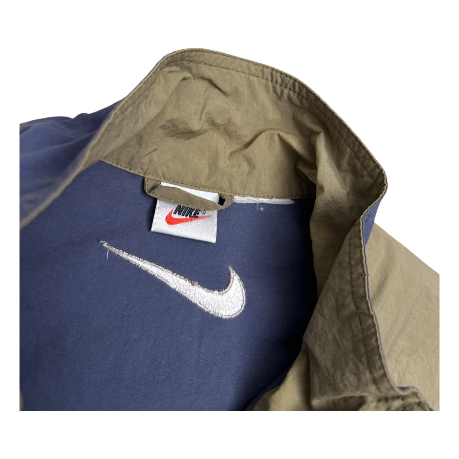 Nike NIKE AIR VINTAGE 90s Retro Blue Windbreaker Jacket XL Size US XL / EU 56 / 4 - 4 Thumbnail