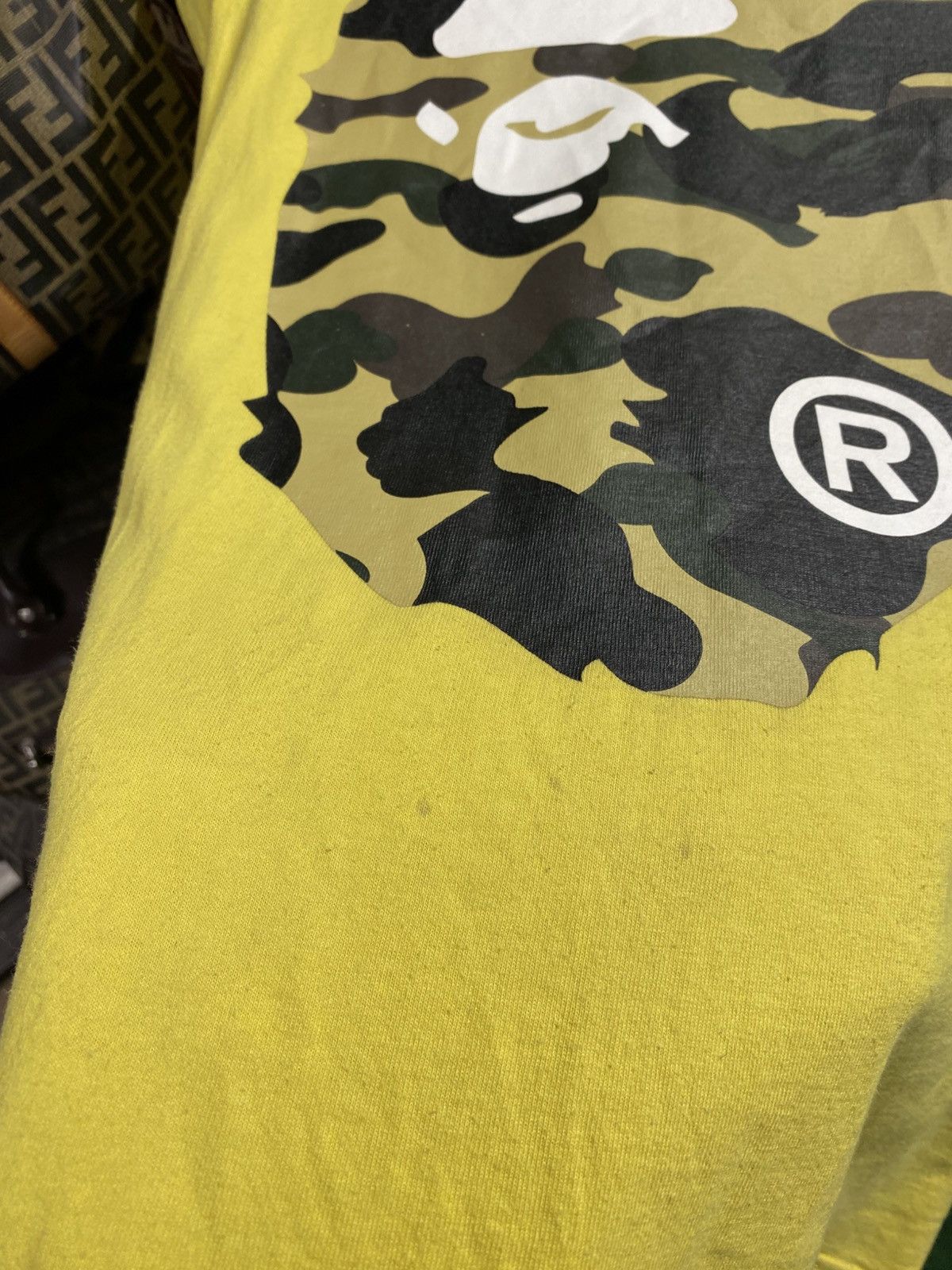 Bape 1st Camo Big Ape Head Tee Size US L / EU 52-54 / 3 - 3 Thumbnail