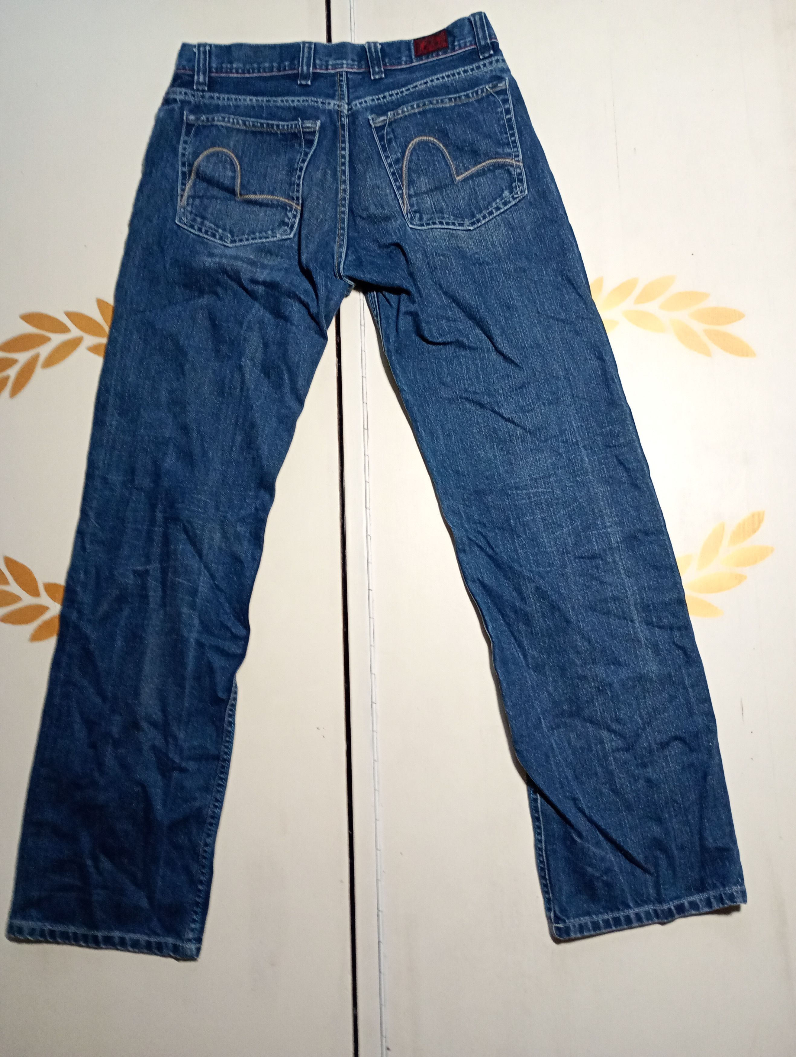 Evisu Evisu Ev.Genes Blue Selvege Jeans Vintage Size US 30 / EU 46 - 1 Thumbnail