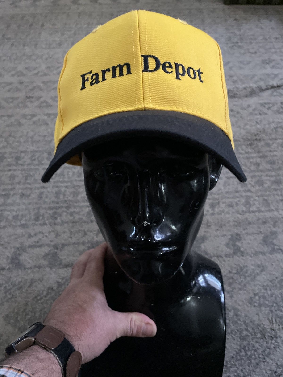 Otto FARM DEPOT SnapBack HAT Cap Michigan Caro Ionia FARMER black Size ONE SIZE - 2 Thumbnail