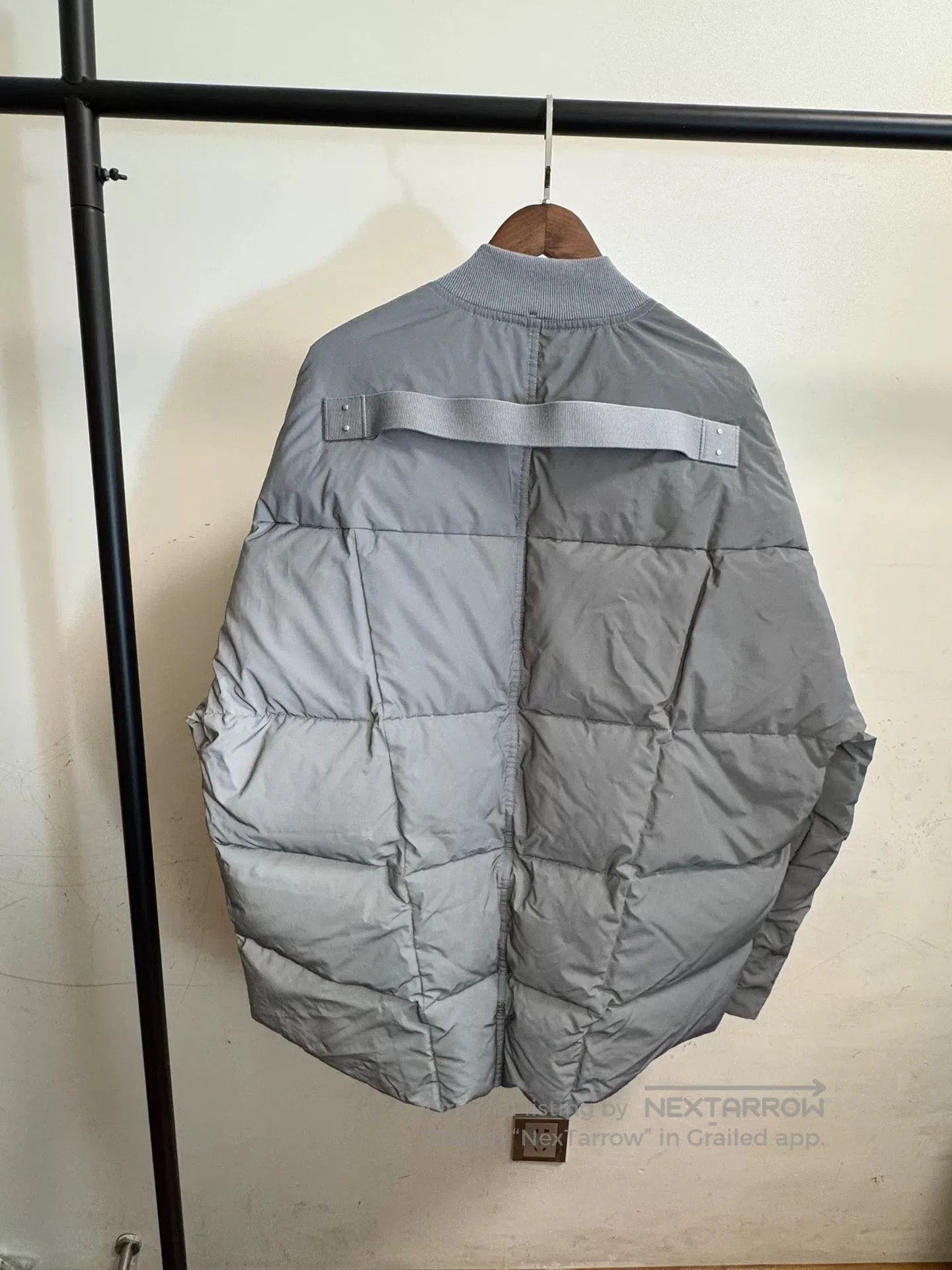 Rick Owens Rick Owens Reflective Pilot Jacket Pearl Gray. Size US M / EU 48-50 / 2 - 2 Thumbnail