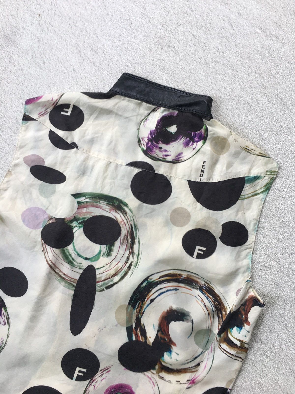 Fendi Fendi Sleeveless Blouse Size M / US 6-8 / IT 42-44 - 5 Thumbnail