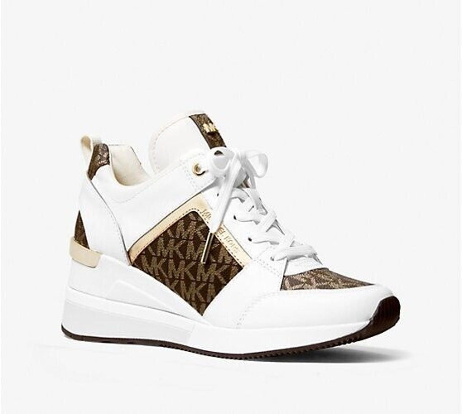 Michael Kors Trainer Georgie Optic Sneakers M NEW