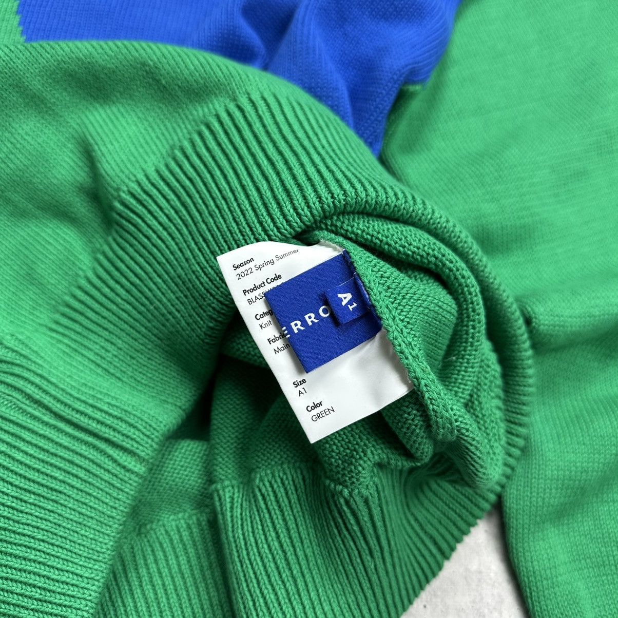 Ader Error Ader Error Twin Heart Logo Knit Green Size M-L Size US L / EU 52-54 / 3 - 3 Thumbnail