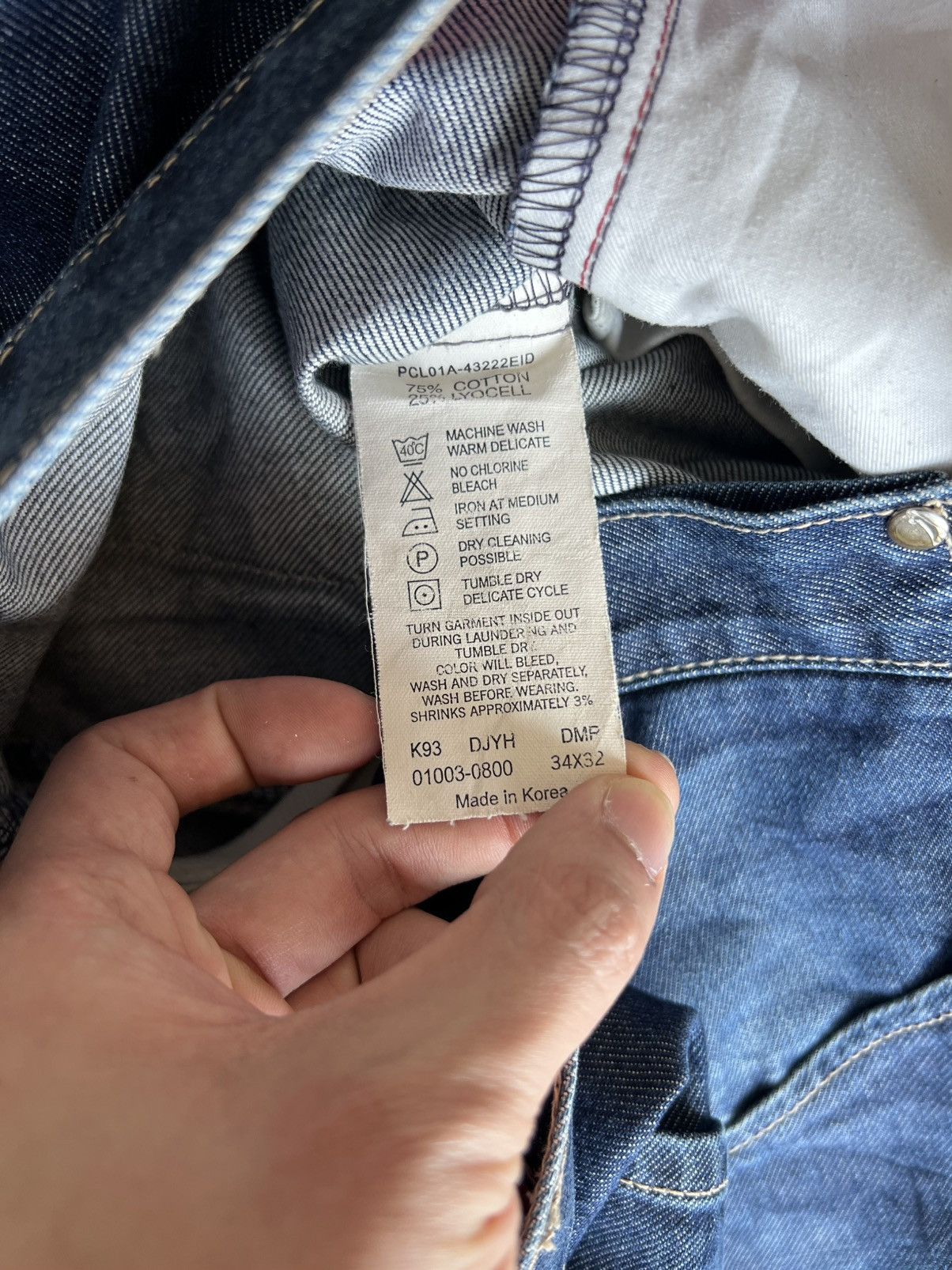 Levi's Vintage Levis Engineered Twisted Jeans Tag W34 Actual 34x30 Size US 34 / EU 50 - 8 Thumbnail