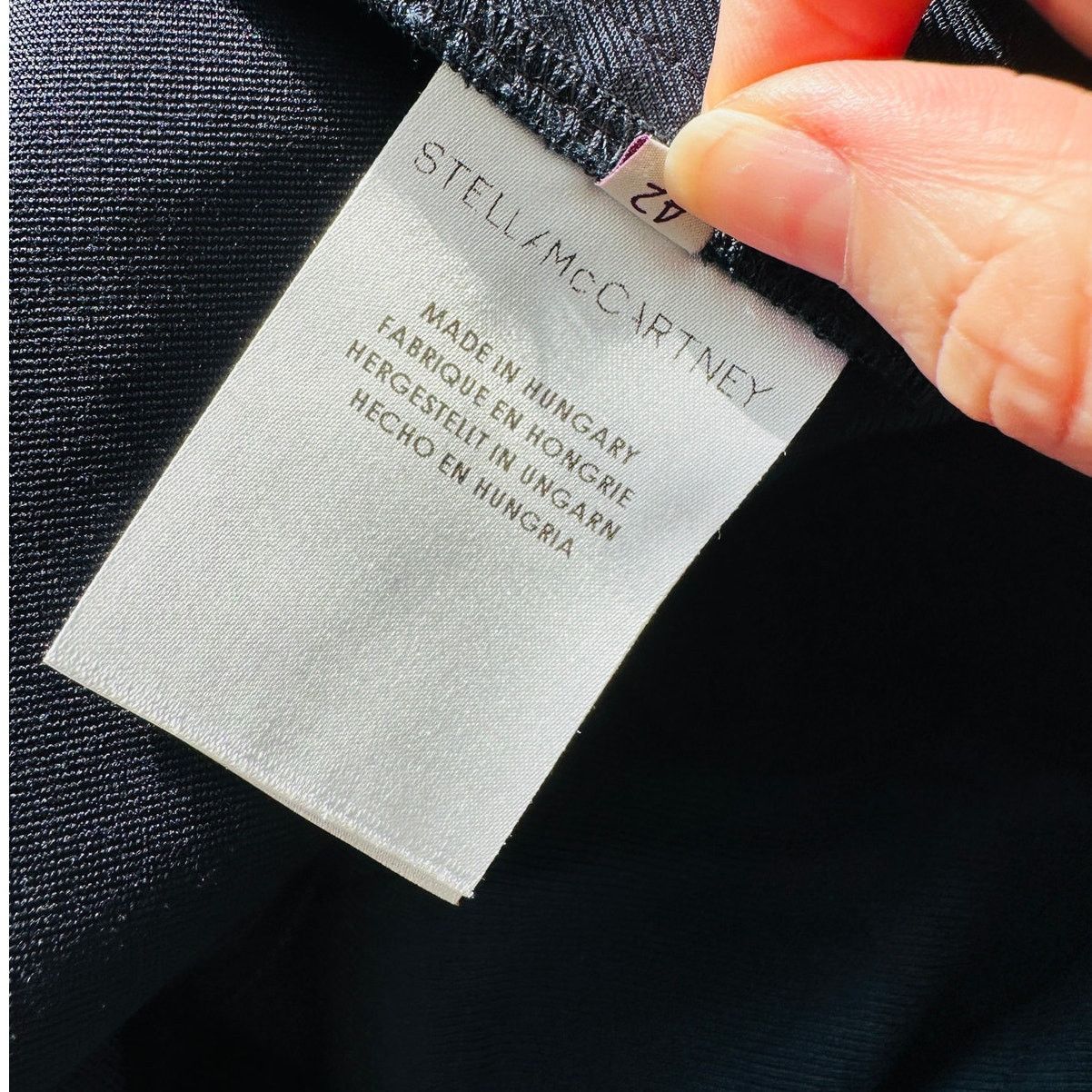 Stella McCartney Stella McCartney Navy Vivian Tapered Zip Ankle Pant 42/ M Size 30" / US 8 / IT 44 - 11 Thumbnail