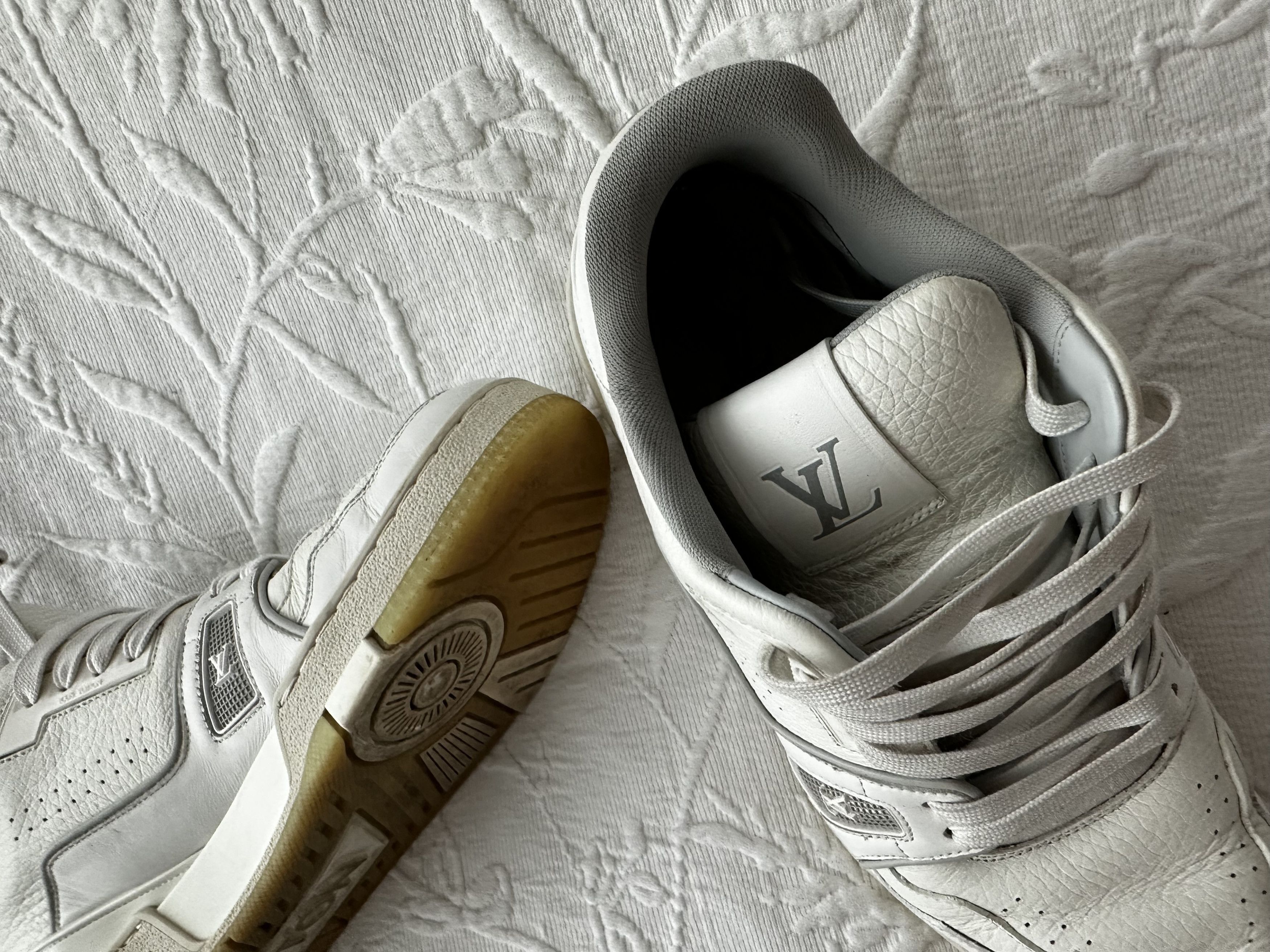 Louis Vuitton × Virgil Abloh LV Trainer Sneakers Size US 7 / EU 40 - 5 Thumbnail