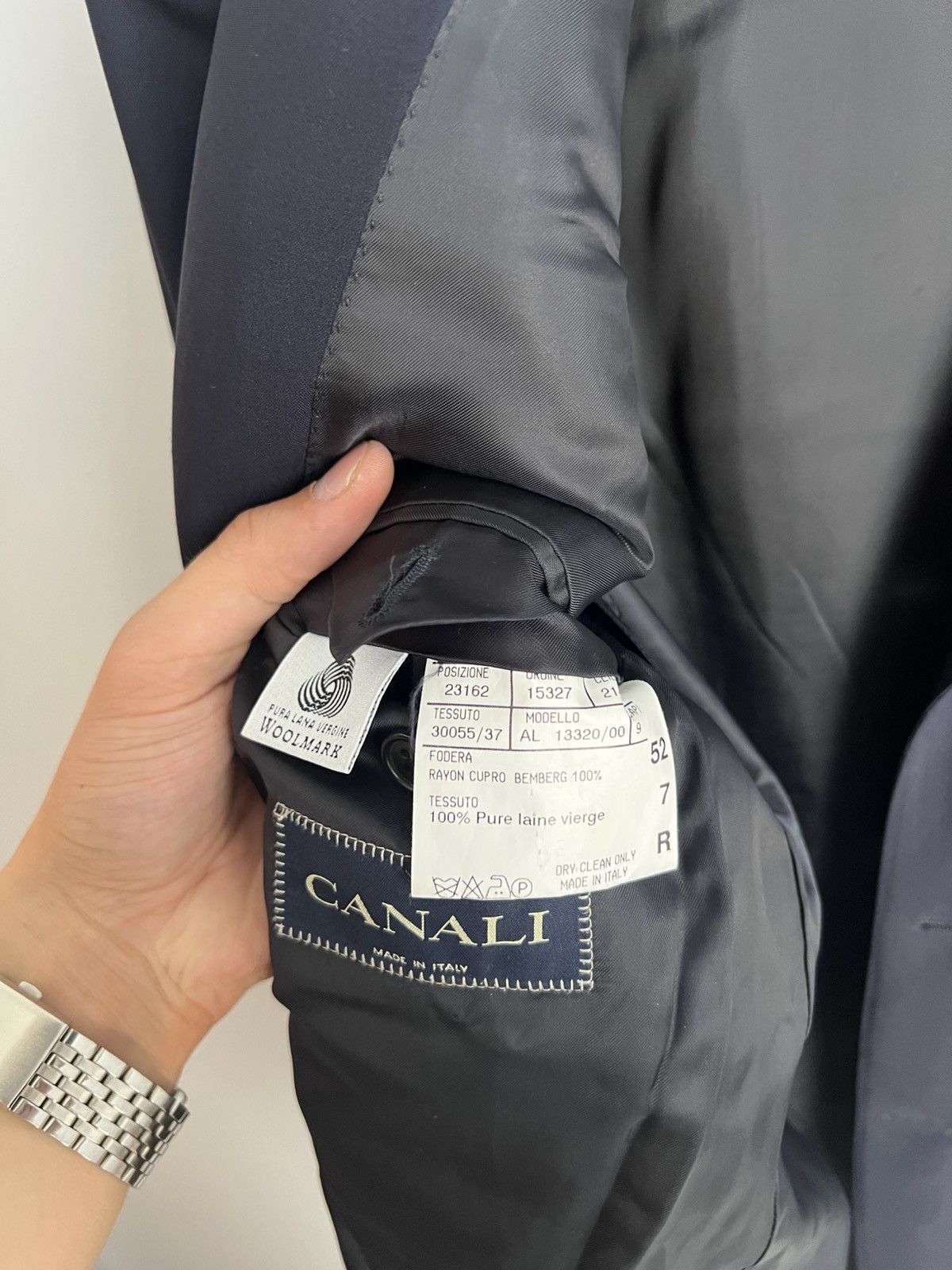 Canali Canali Blazer Wool Linen Jacket Size 52R - 8 Thumbnail