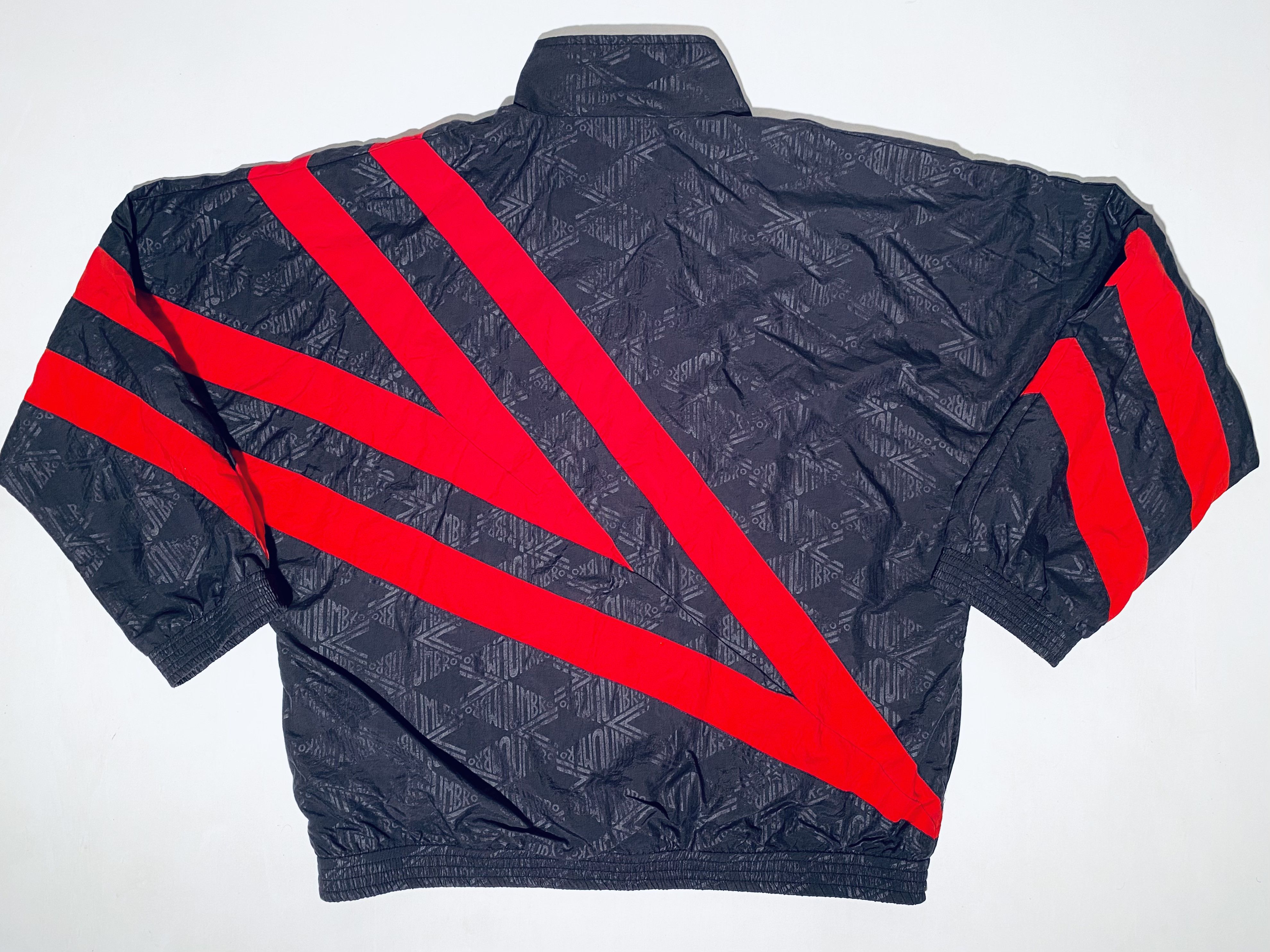 Umbro Umbro 90s Football Training Jacket 1992 1993 Kanye West Size US XL / EU 56 / 4 - 4 Thumbnail