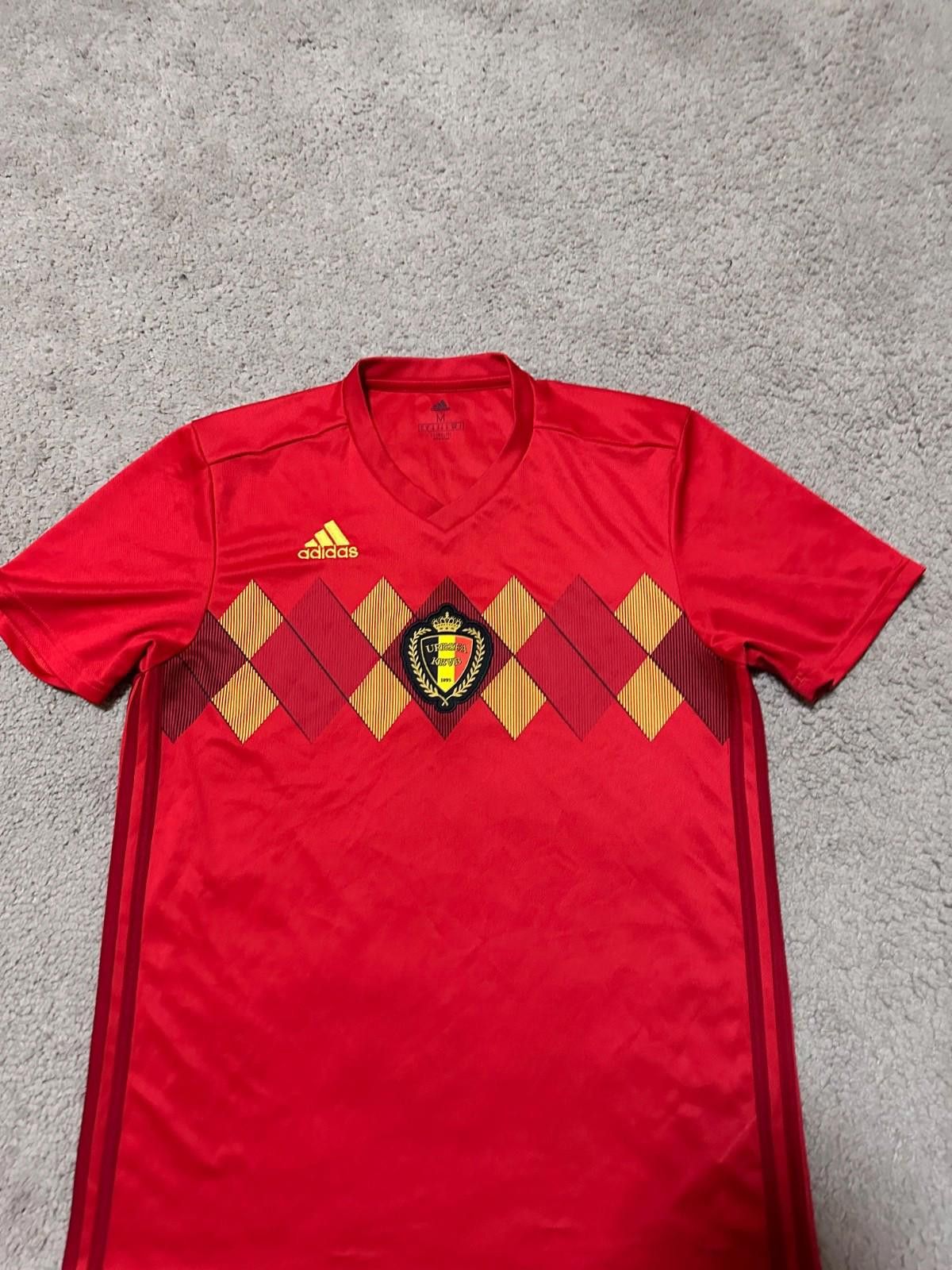 Adidas Belgium Adidas 2018 Football Shirt Soccer Jersey Size US L / EU 52-54 / 3 - 3 Thumbnail