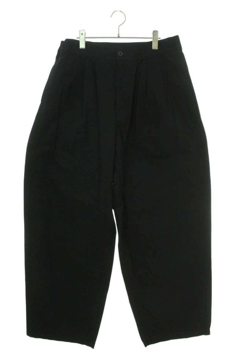 Yohji Yamamoto BLACK Scandal Yohji Yamamoto Ripstop Side Tape Long Pants Size US 35 - 1 Thumbnail