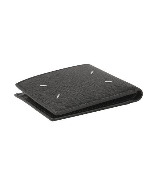 Maison Margiela o1s22i1n1124 Size: OS / Four Stitches Bifold Wallet in Black Size ONE SIZE - 2 Thumbnail