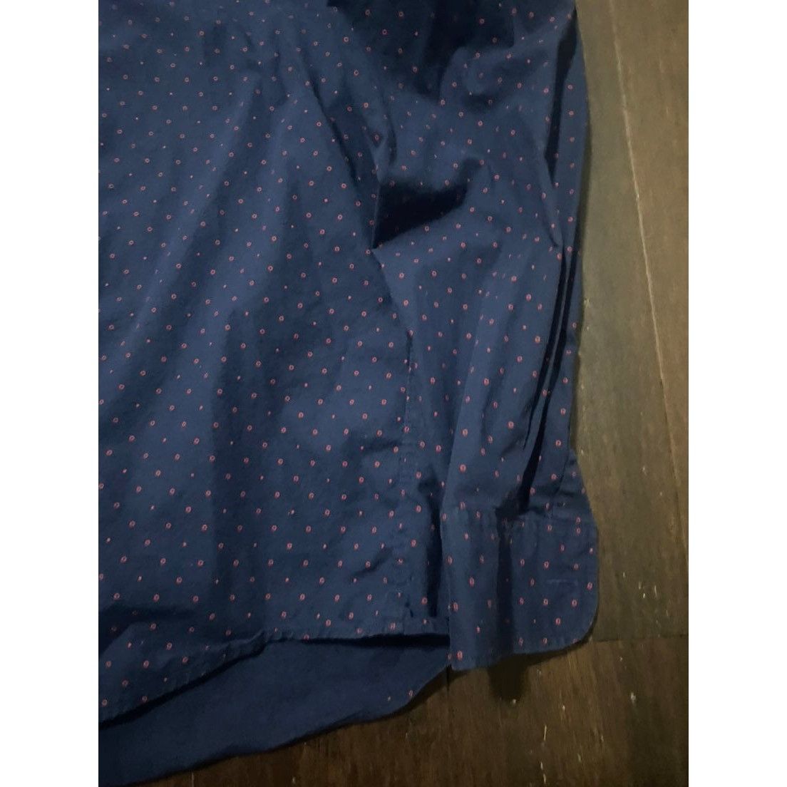 Tommy Hilfiger Tommy Hilfiger Classic Fit Mens Size Small Blue Polka Long S Size US S / EU 44-46 / 1 - 4 Thumbnail