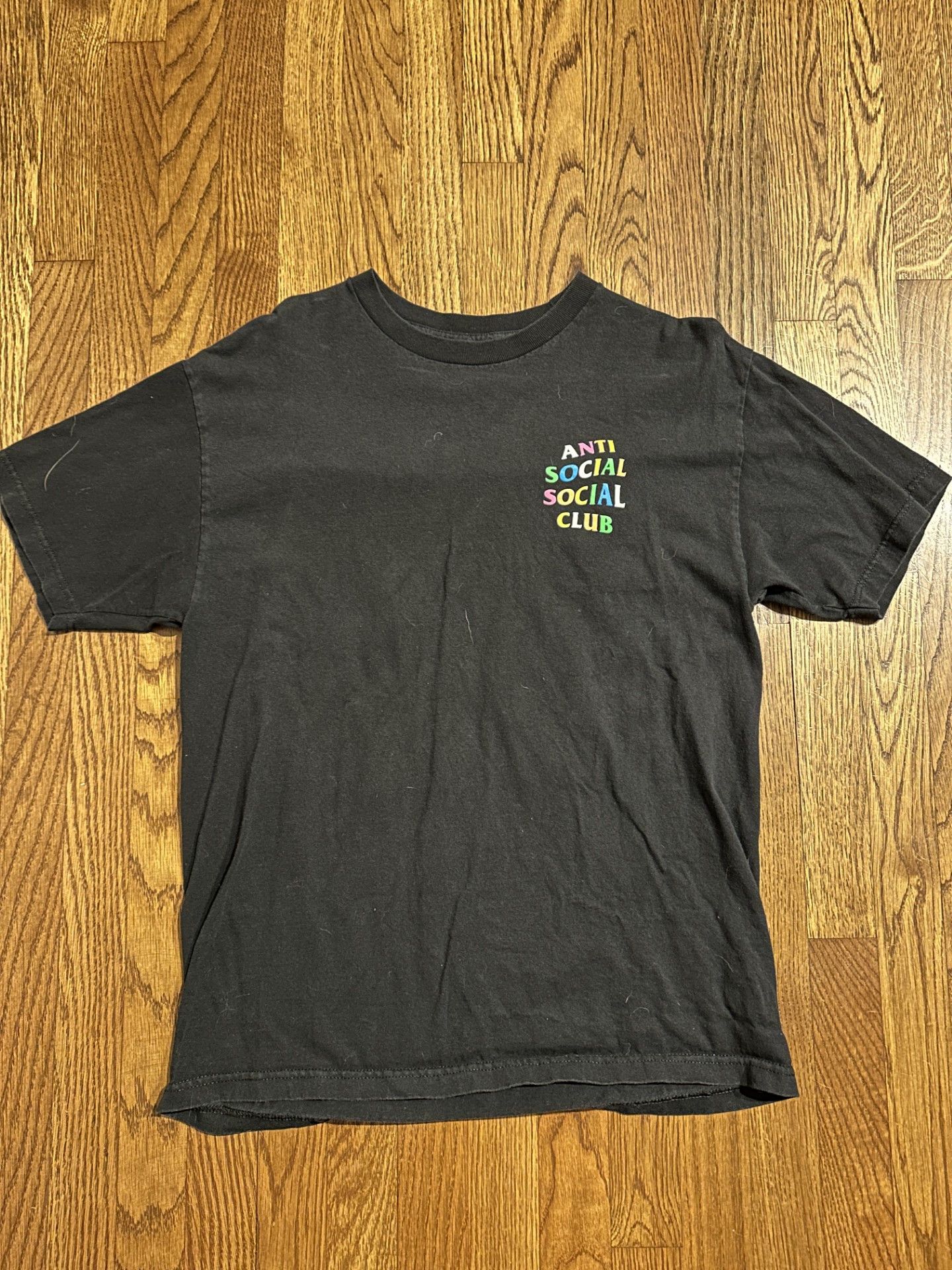 Anti Social Social Club Anti Social Social Club Rainbow Tee Black Size US L / EU 52-54 / 3 - 2 Thumbnail