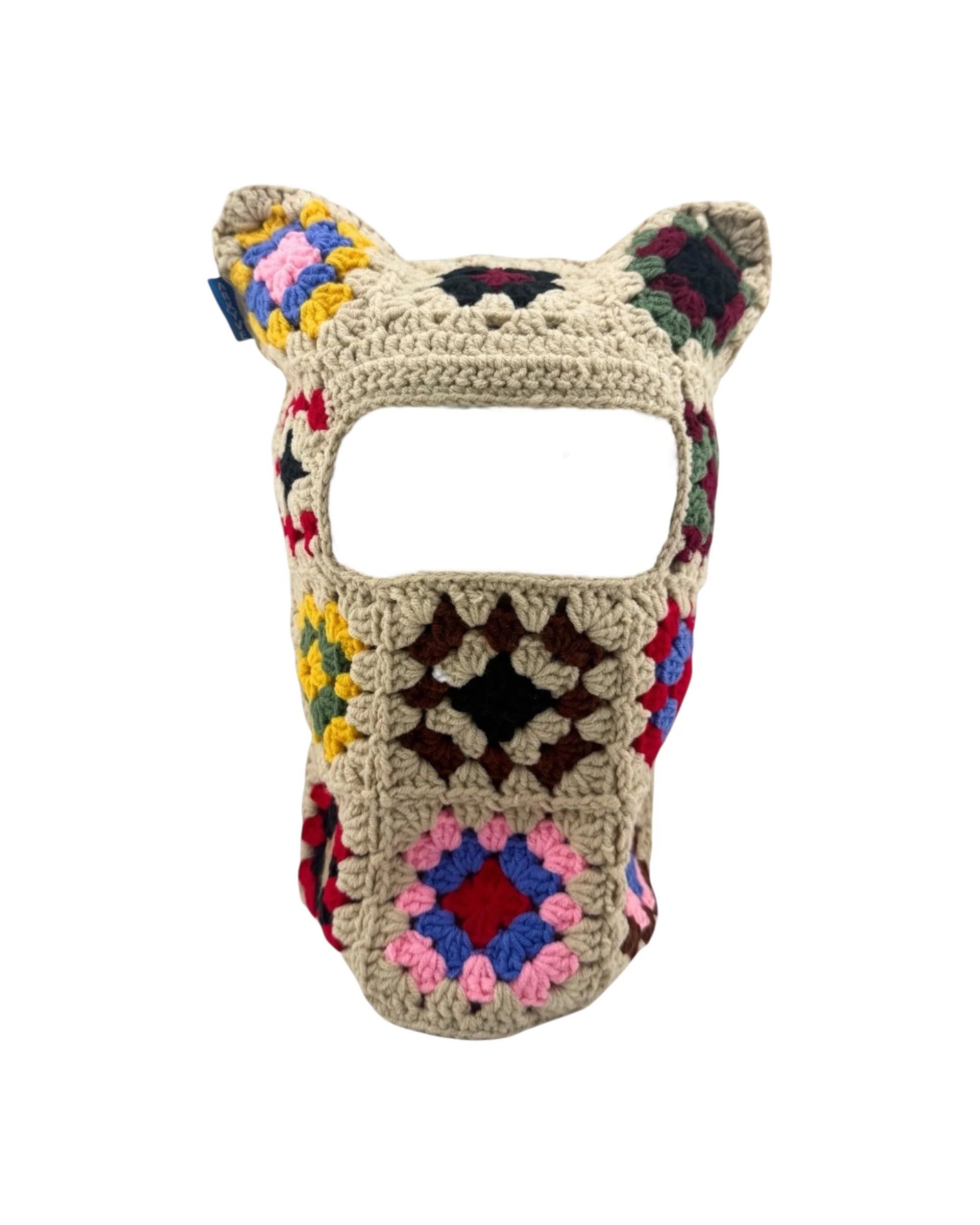 Other Arkyve 'Confetti' Tan Cat Mask Size ONE SIZE - 1 Preview