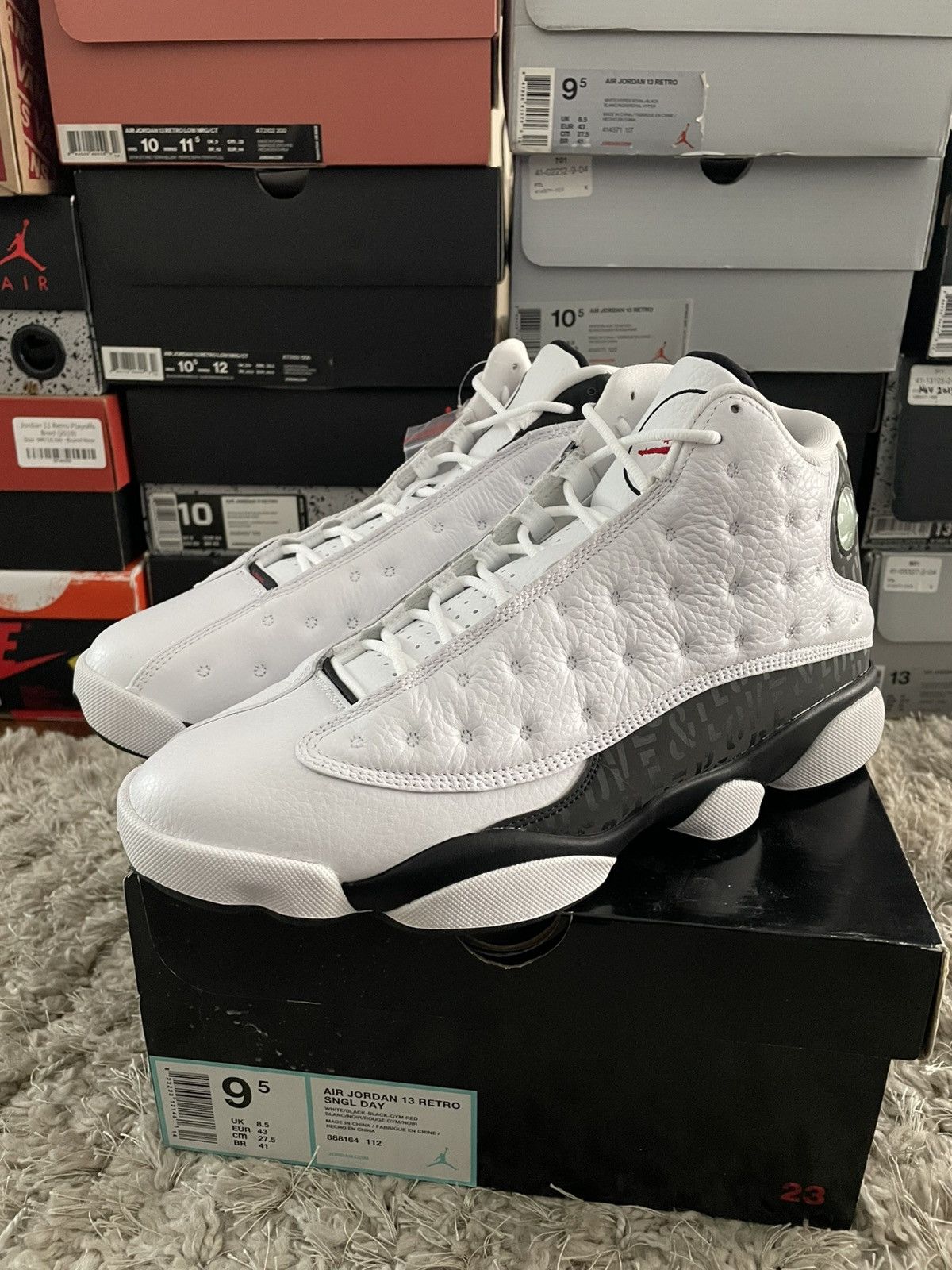 Jordan Brand Jordan 13 Singles Day Size US 9.5 / EU 42-43 - 1 Thumbnail