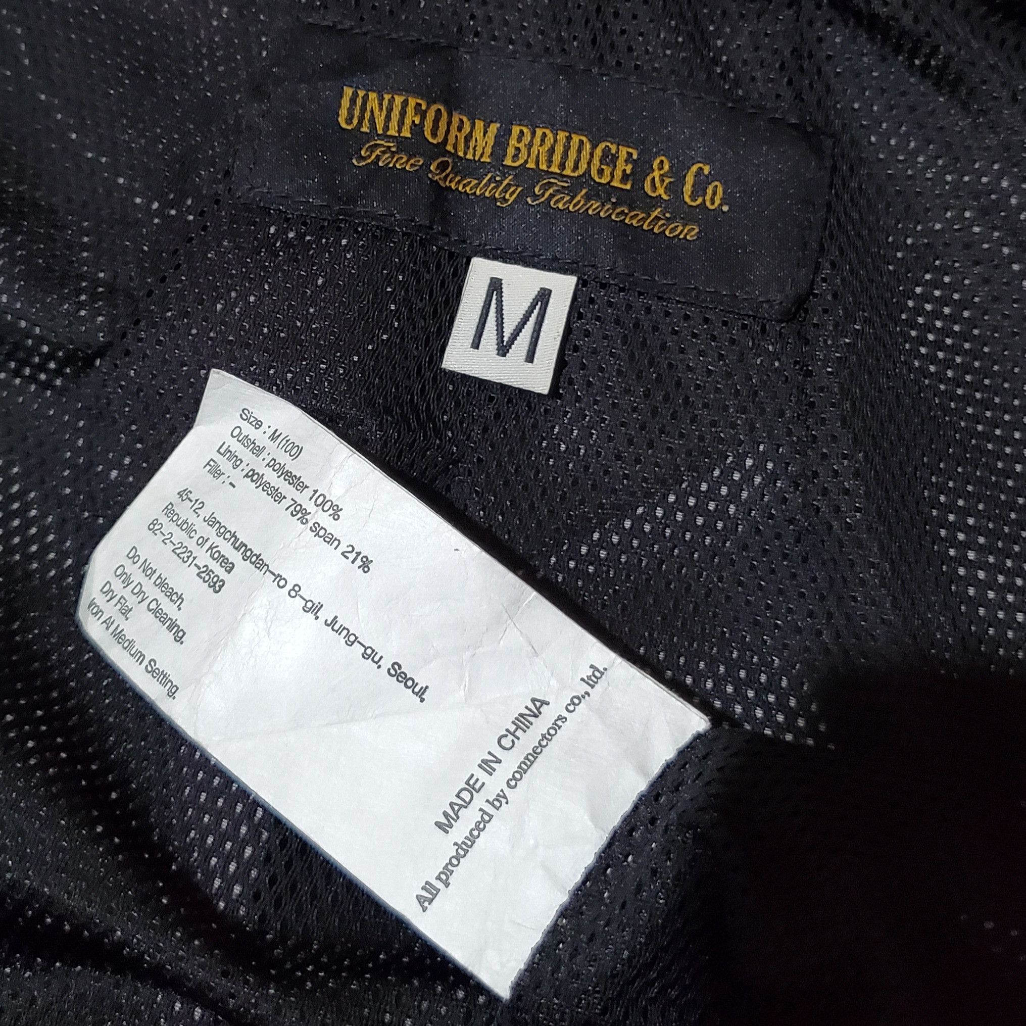 Uniform Bridge UNIFORM BRIDGE & CO Oversize Reflective Windbreaker Jacket Size US M / EU 48-50 / 2 - 8 Thumbnail