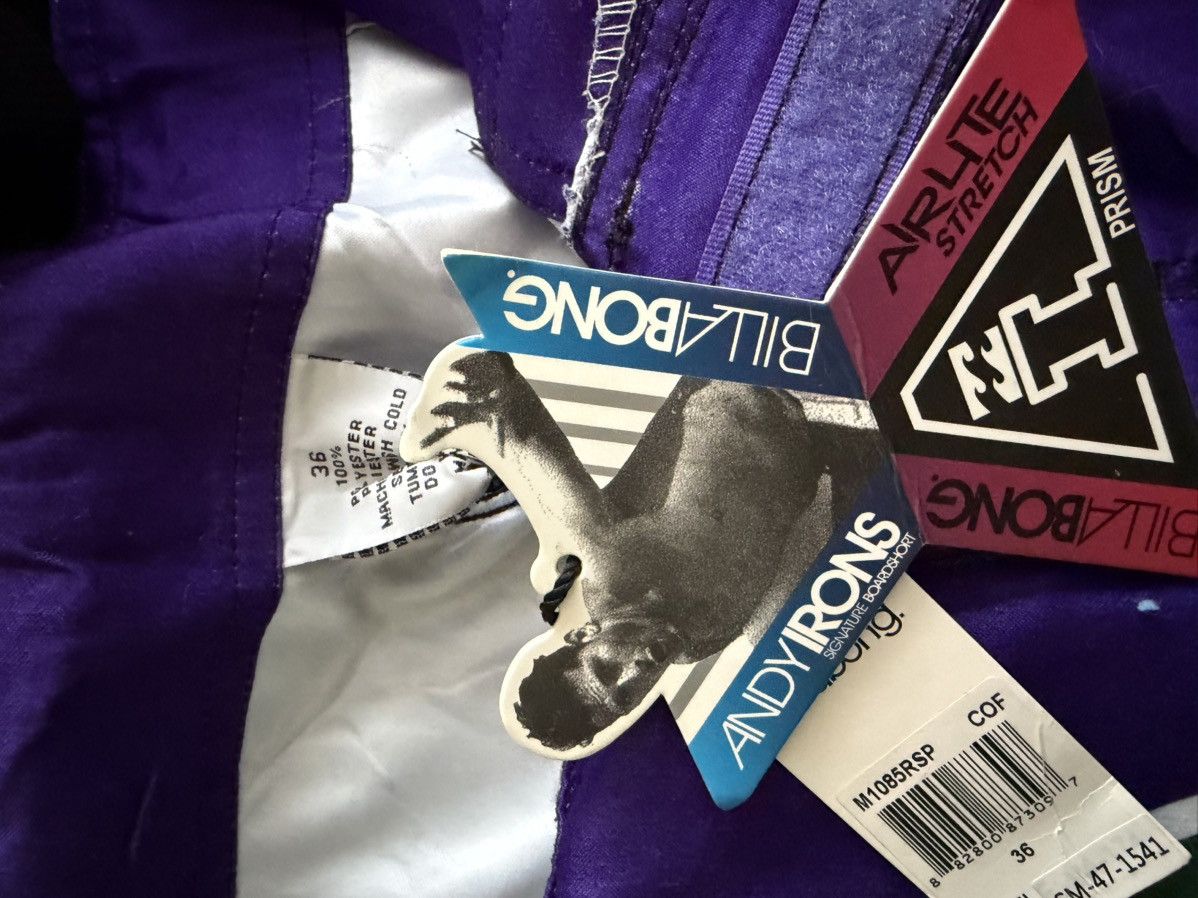 Billabong Brand New Vintage Billabong Andy Irons Boardshorts Size US 36 / EU 52 - 3 Thumbnail