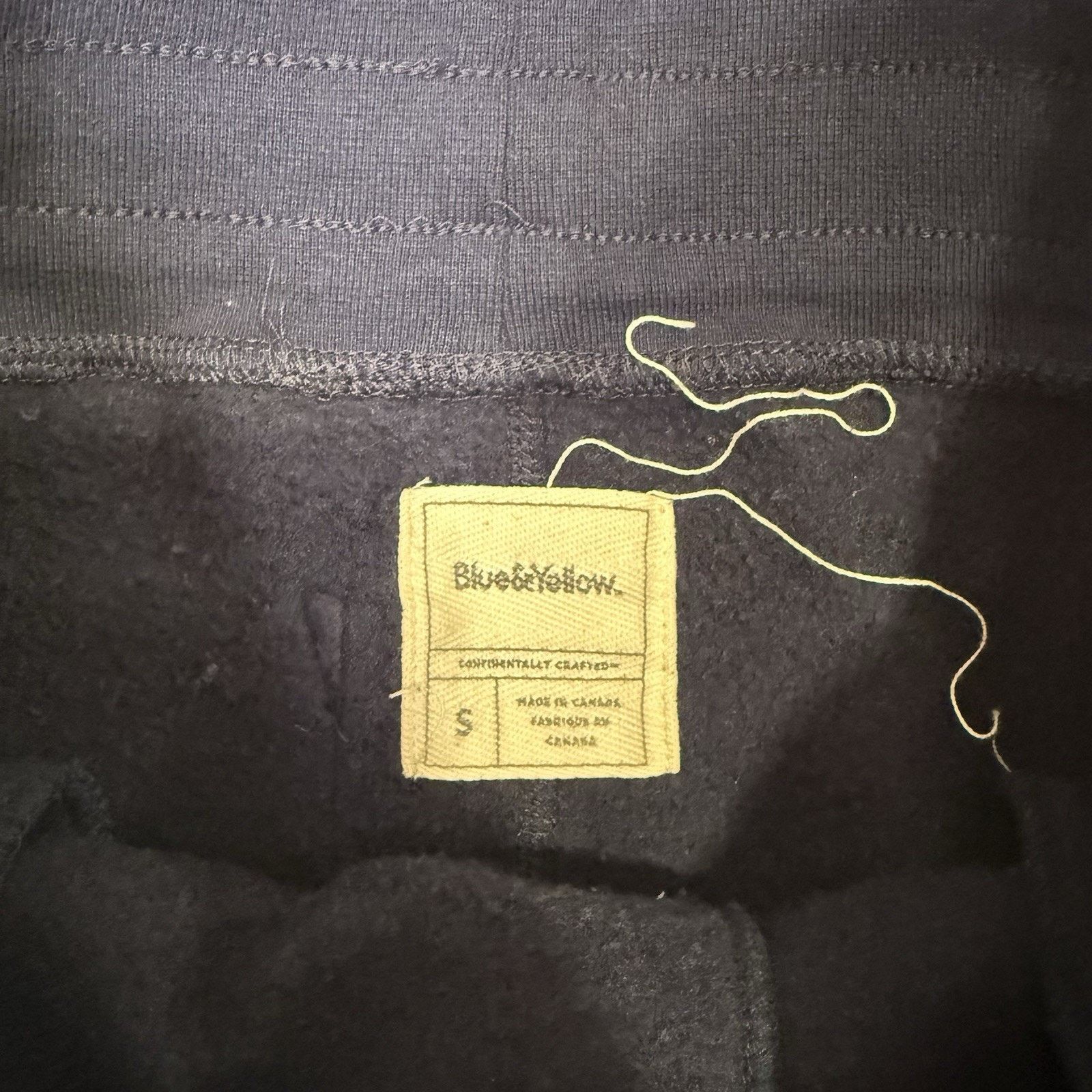 Other Blue & Yellow Brand Sweatpants Small Heavy Fleece Canada Size US 26 / EU 42 - 5 Thumbnail