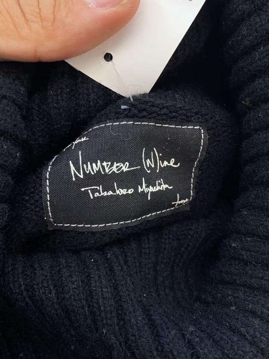 Number (N)ine AW07 Turtleneck Wool Knit Sweater Size US L / EU 52-54 / 3 - 4 Thumbnail