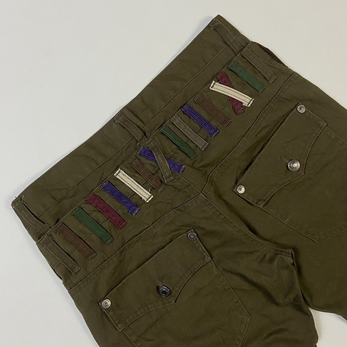 PPFM Y2K Multi Zip Pocket Punk Style Size US 30 / EU 46 - 8 Thumbnail