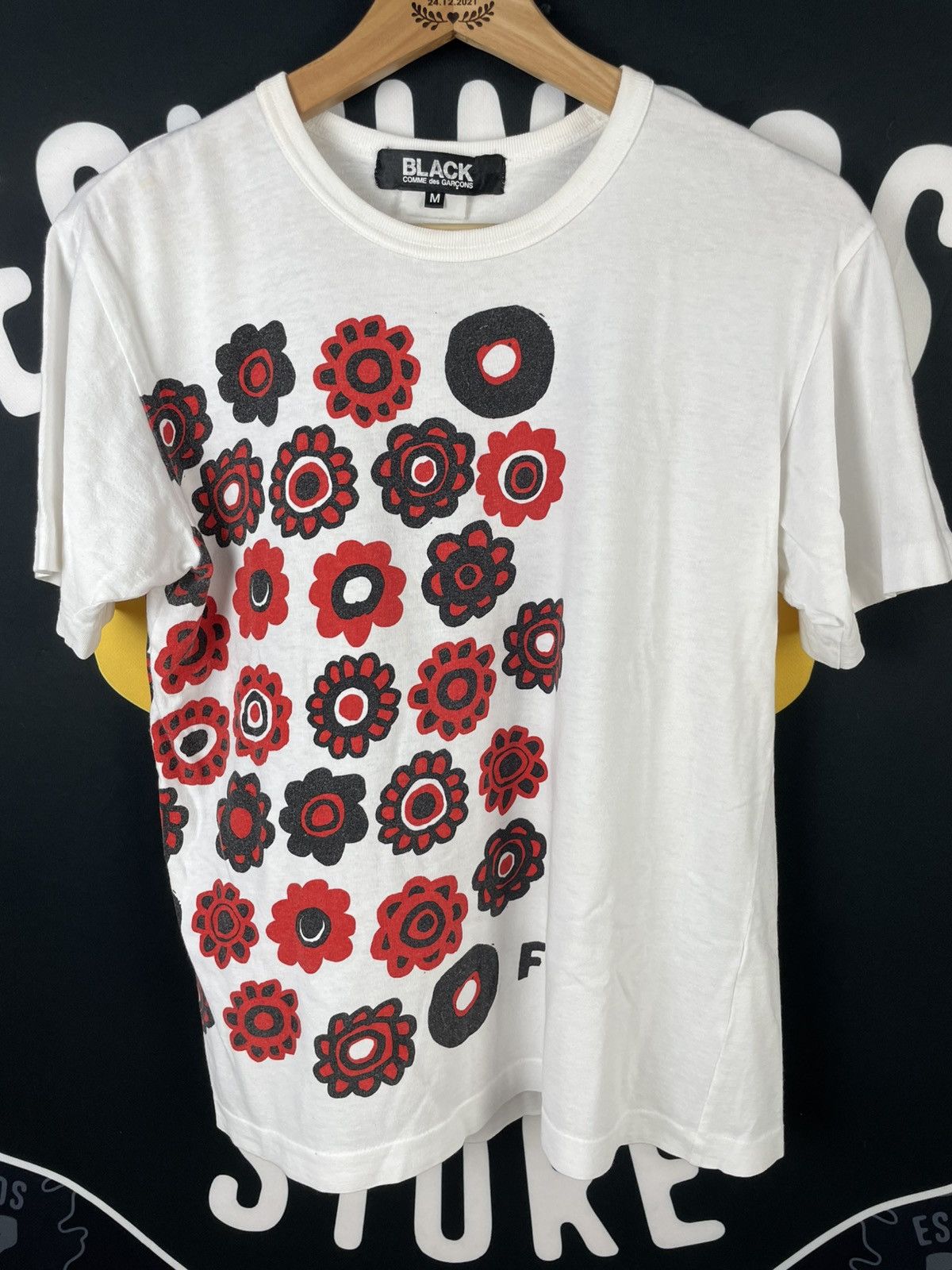 Comme des Garcons Comme Des Garcons Floral Graphic Tee Size M / US 6-8 / IT 42-44 - 2 Thumbnail