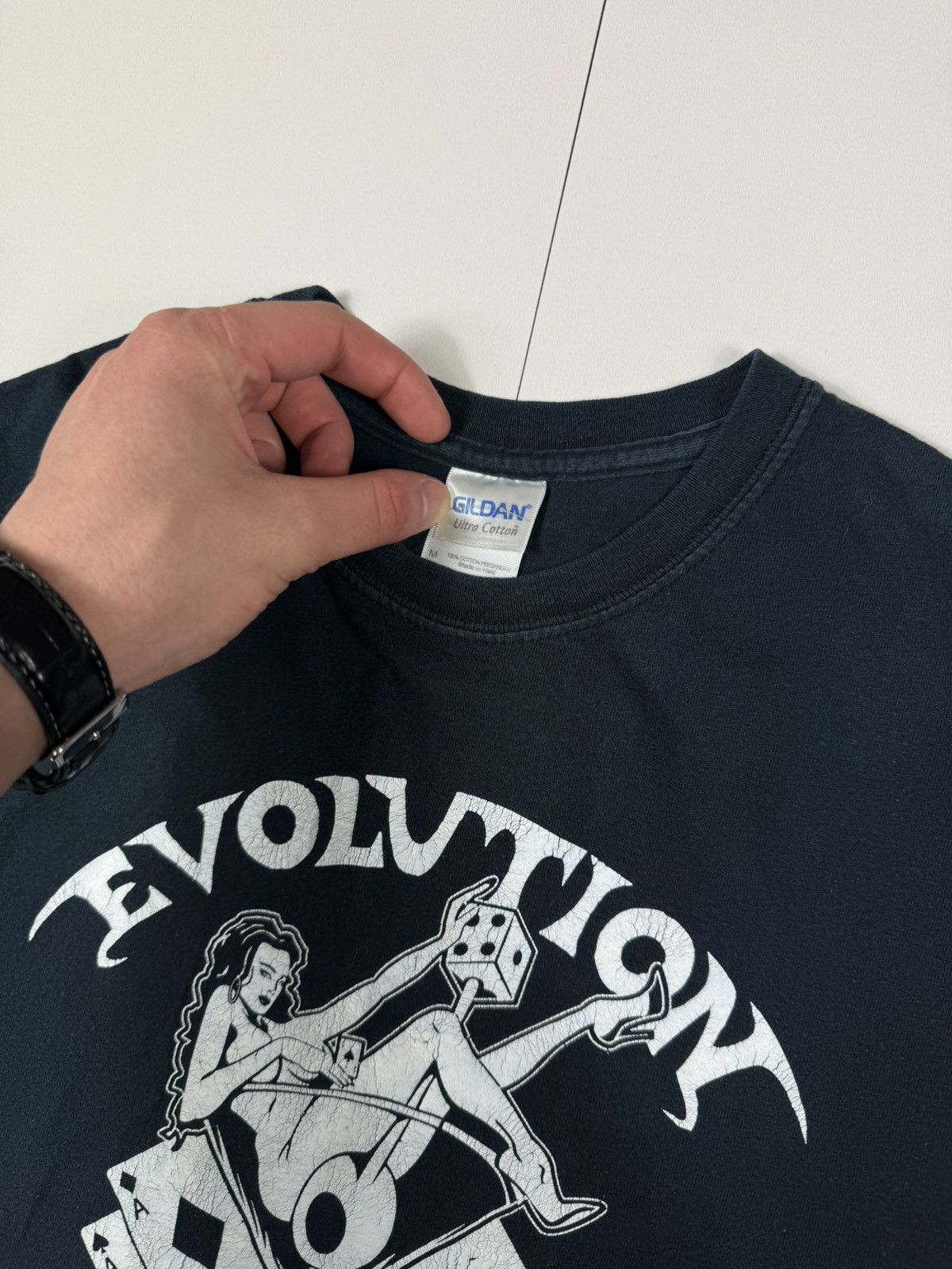 Gildan Vintage Evolution “Gentlemen’s Establishment” Casino T-Shirt Size US M / EU 48-50 / 2 - 6 Thumbnail