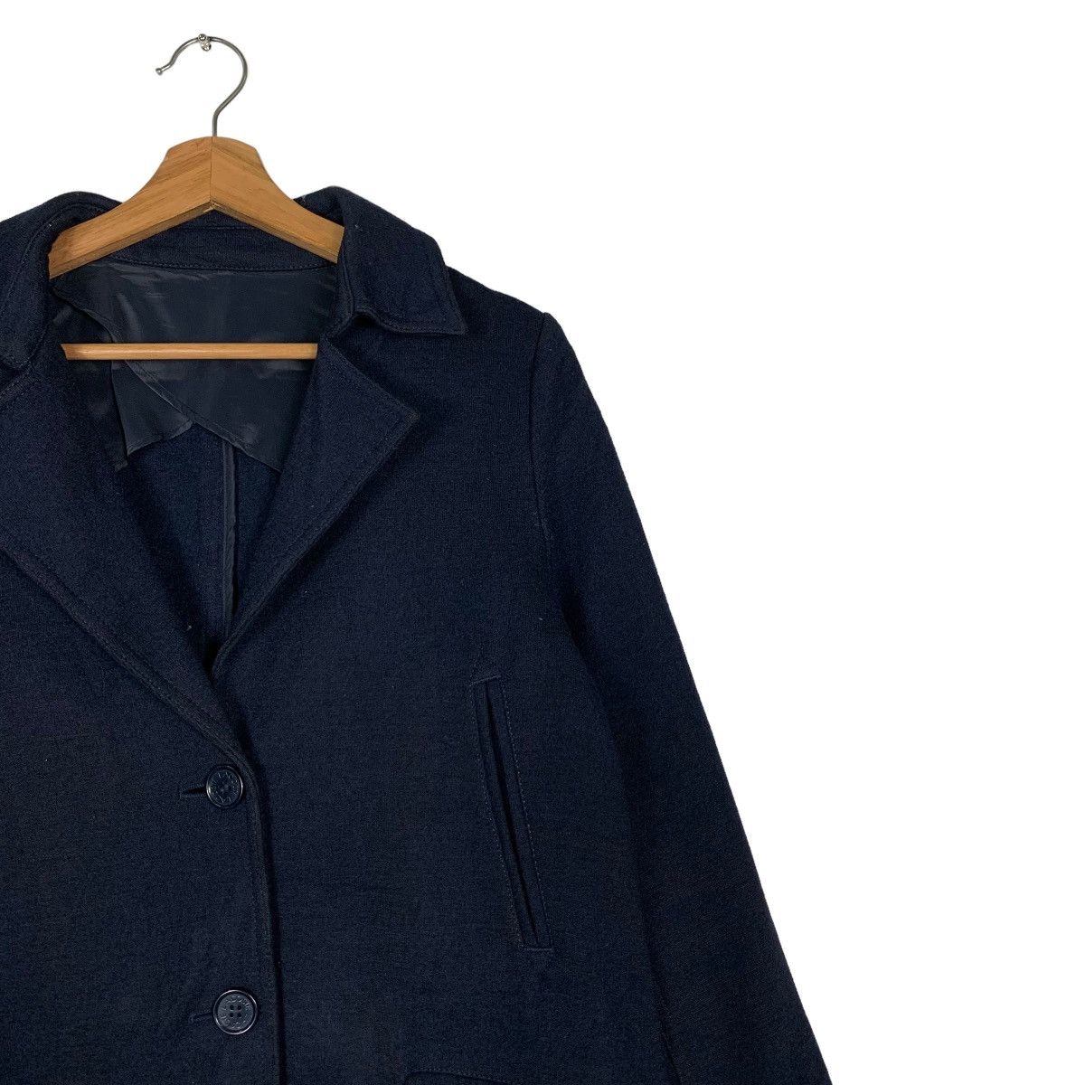 Lacoste LACOSTE Wool Overcoat Jacket #0012-C1 Size US S / EU 44-46 / 1 - 6 Thumbnail