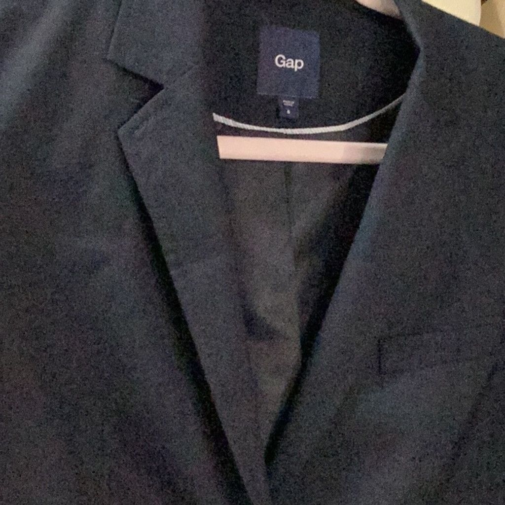 Gap GAP Dark Blue Tailored Blazer Size M / US 6-8 / IT 42-44 - 2 Thumbnail