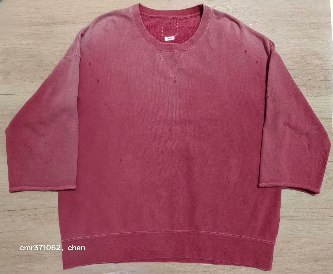 Visvim visvim 21AW Jumbo Sweat 3/4 Crash Size US M / EU 48-50 / 2 - 1 Thumbnail