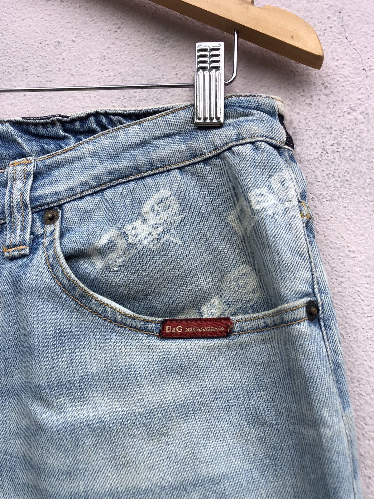 Dolce & Gabbana Dolce & Gabbana Multiy Logo Jeans Size US 30 / EU 46 - 9 Thumbnail