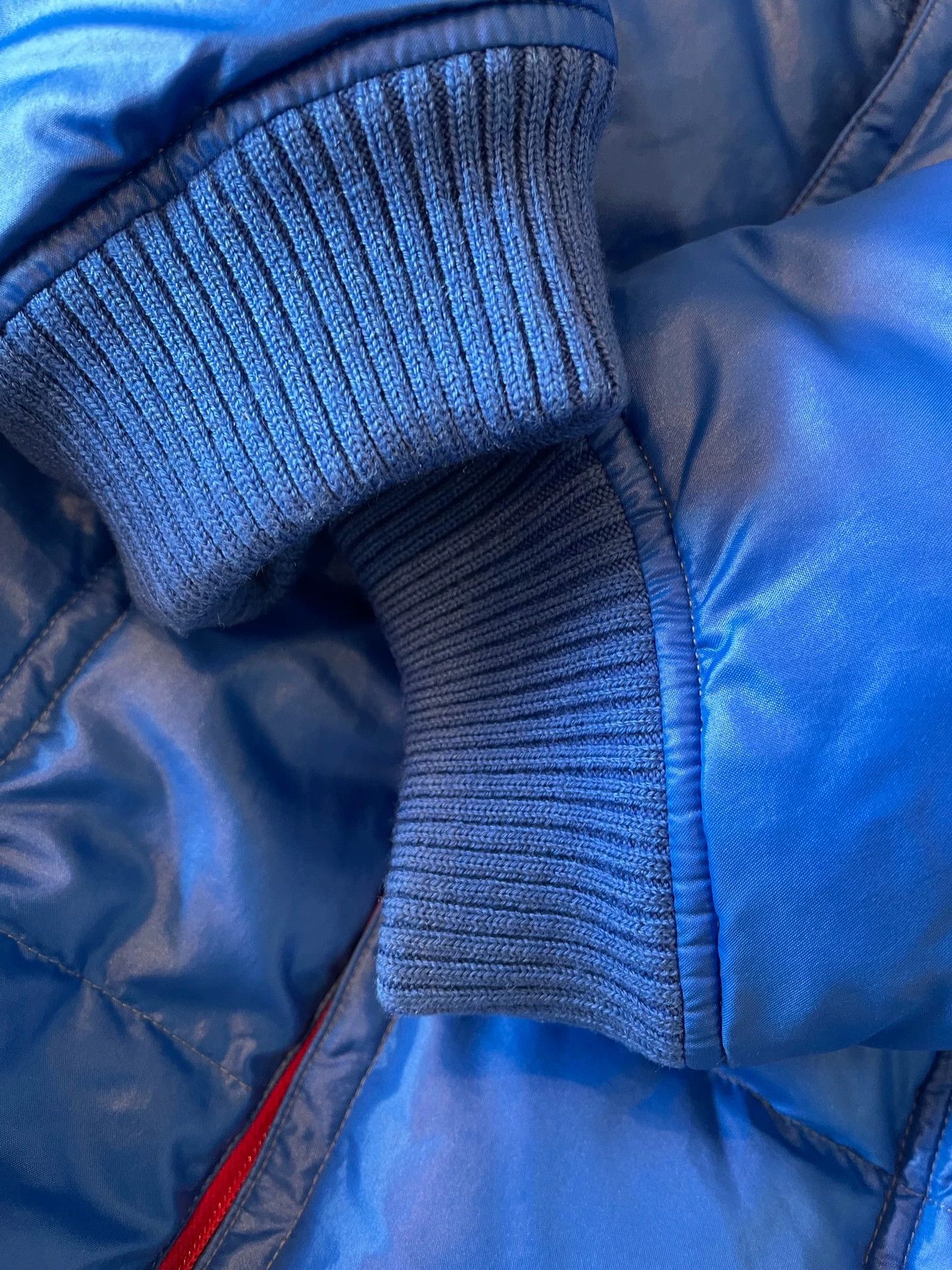 A.PRESSE A.PRESSE Desmaison Down Jacket blue-red 3 23AW Size US L / EU 52-54 / 3 - 5 Thumbnail