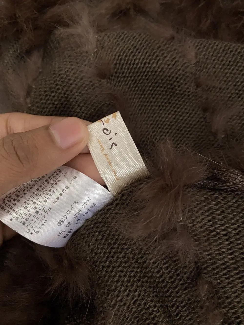 Japanese Brand Japanese Brand Real Rabbit Mink Fur Fleece Capes Size US M / EU 48-50 / 2 - 6 Thumbnail