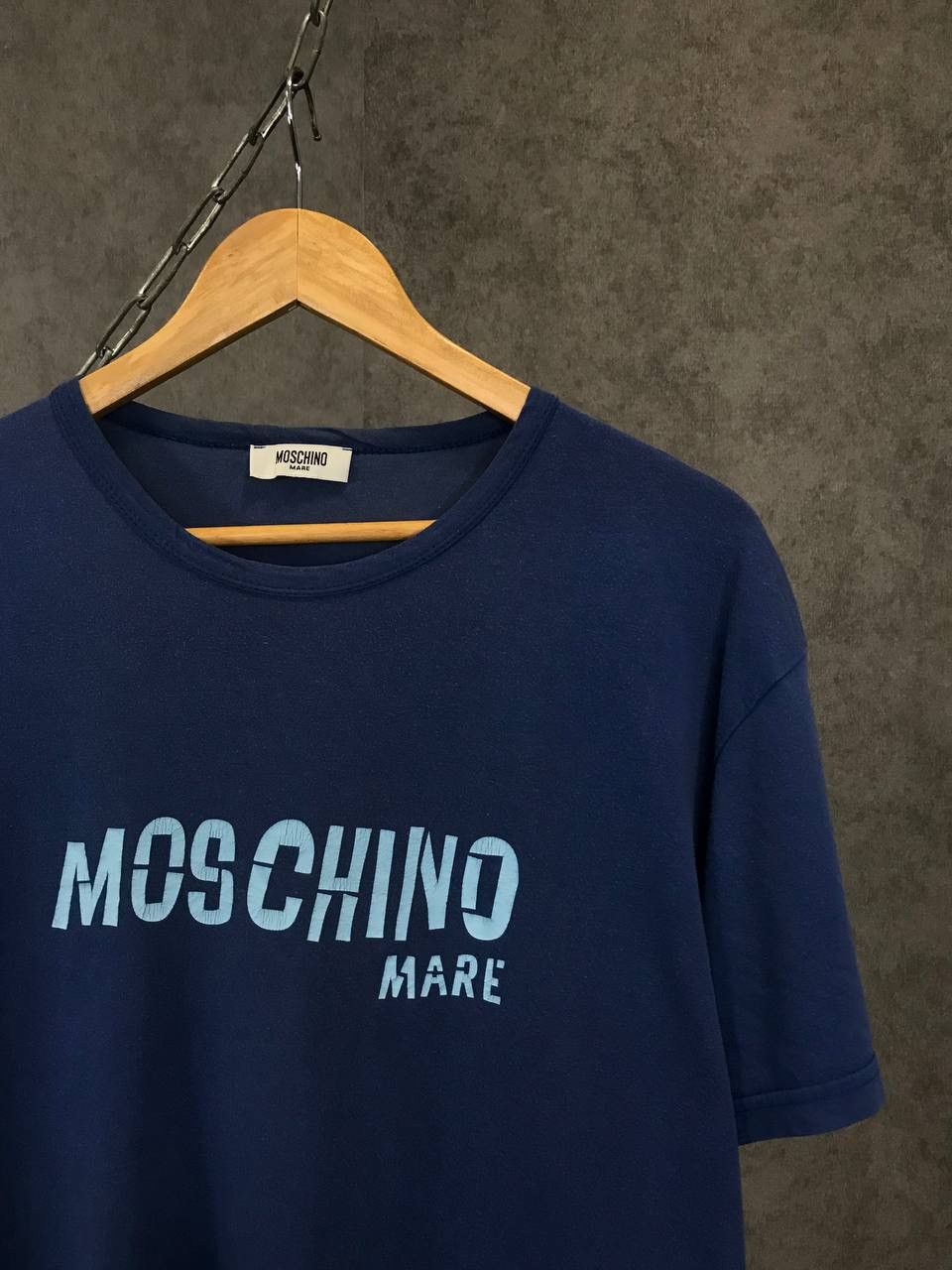 Moschino Moschino Mare vintage designer tee Size US L / EU 52-54 / 3 - 2 Thumbnail