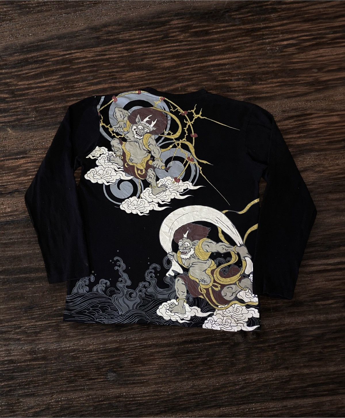 Bullet Noise × Japanese Brand Vintage Japanese Brand Bullet Noise Over Print Sukajan Style Size US M / EU 48-50 / 2 - 1 Thumbnail