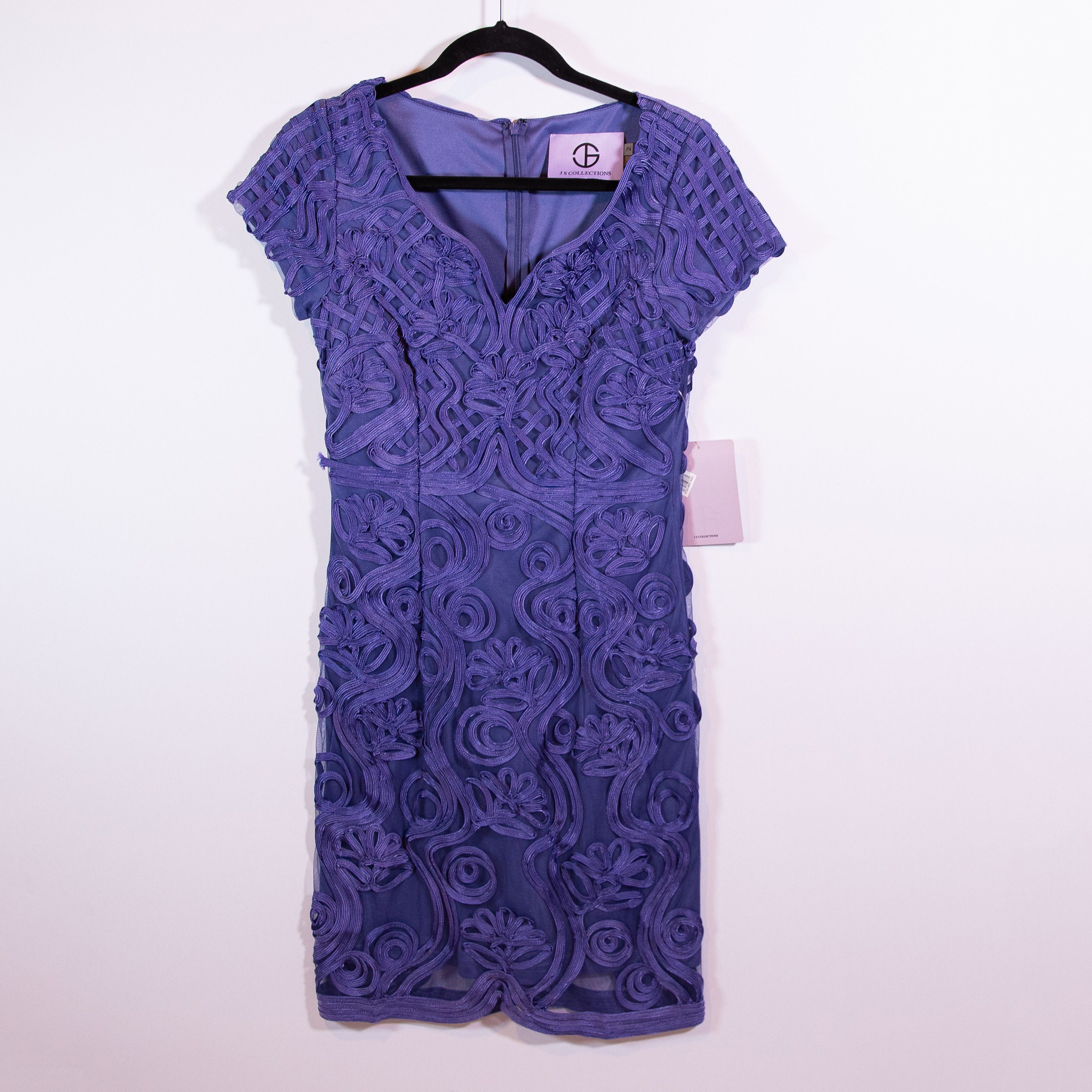 Other NEW JS Collection 866070 Allover Lace Applique Size XS / US 0-2 / IT 36-38 - 1 Thumbnail