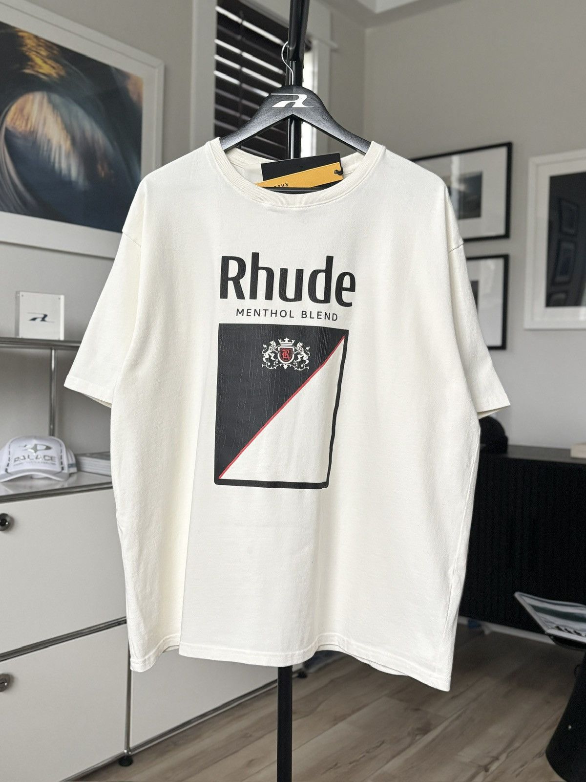 Rhude RHUDE | MENTHOL CIGARETTES LOGO TEE Size US M / EU 48-50 / 2 - 1 Thumbnail