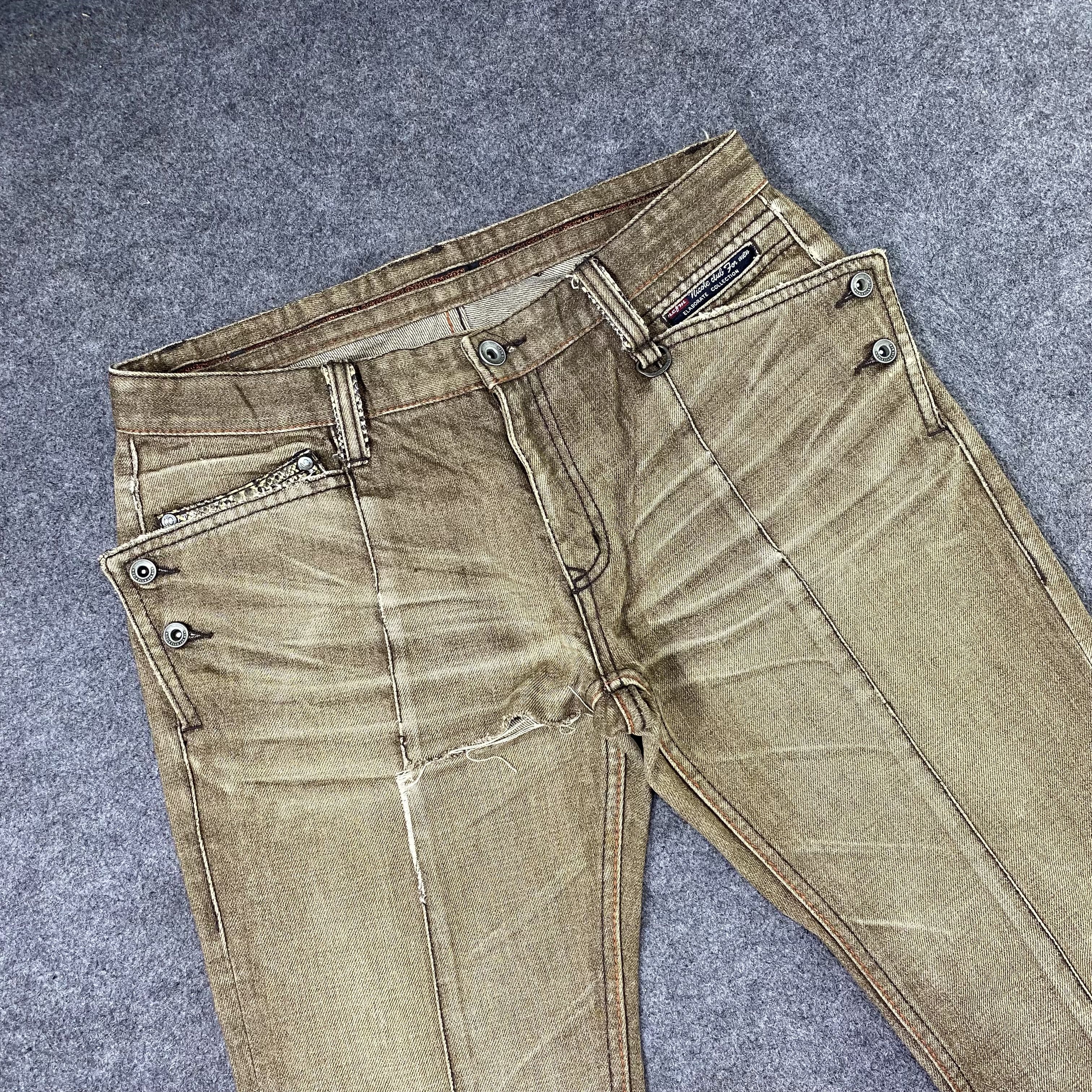 Nicole Club Japanese Designer Nicole Club For Men Jeans-J1155 Size US 31 - 5 Thumbnail