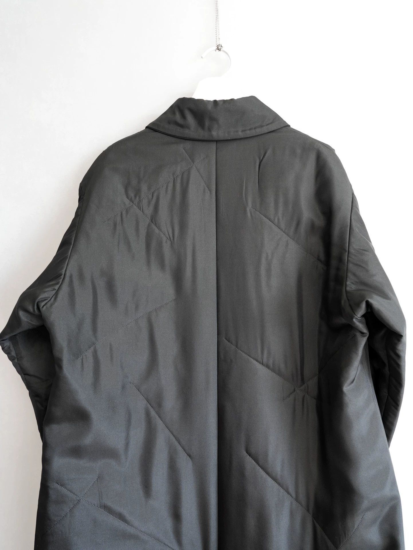 Yohji Yamamoto Yohji Yamamoto 22AW Silk Removable Fur Collar Puffer Size 1 Size US S / EU 44-46 / 1 - 8 Thumbnail