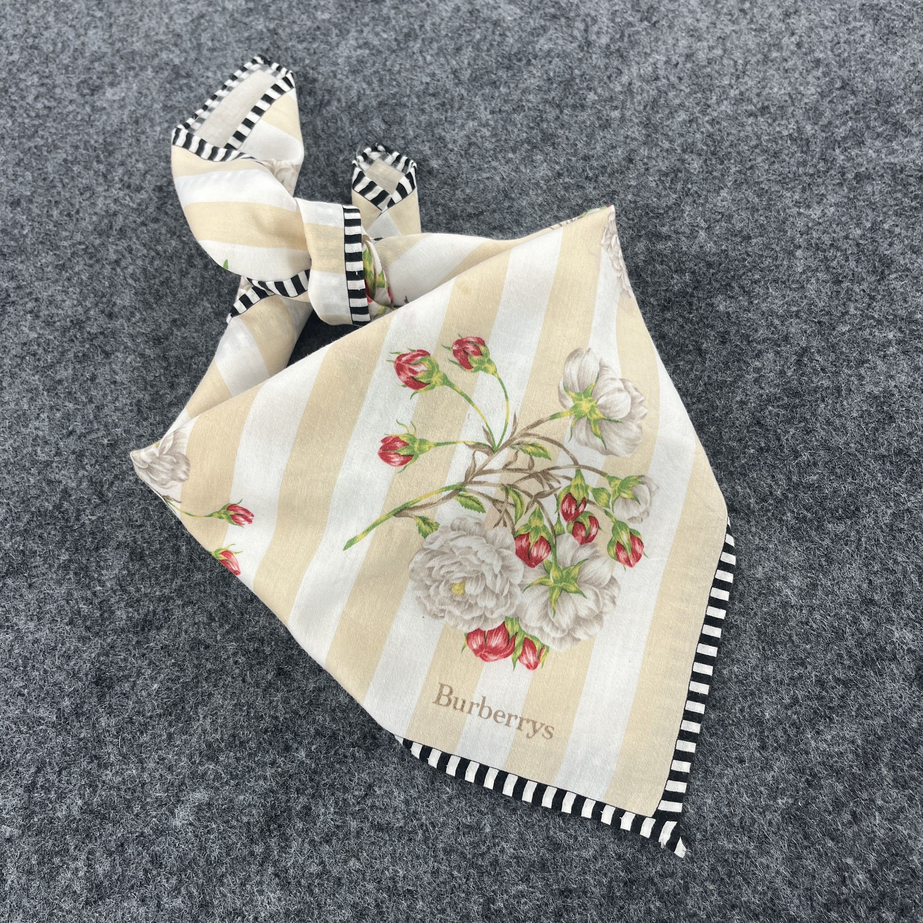 Burberry Burberry Handkerchief / Bandana / Neckerchief B062 Size ONE SIZE - 10 Thumbnail